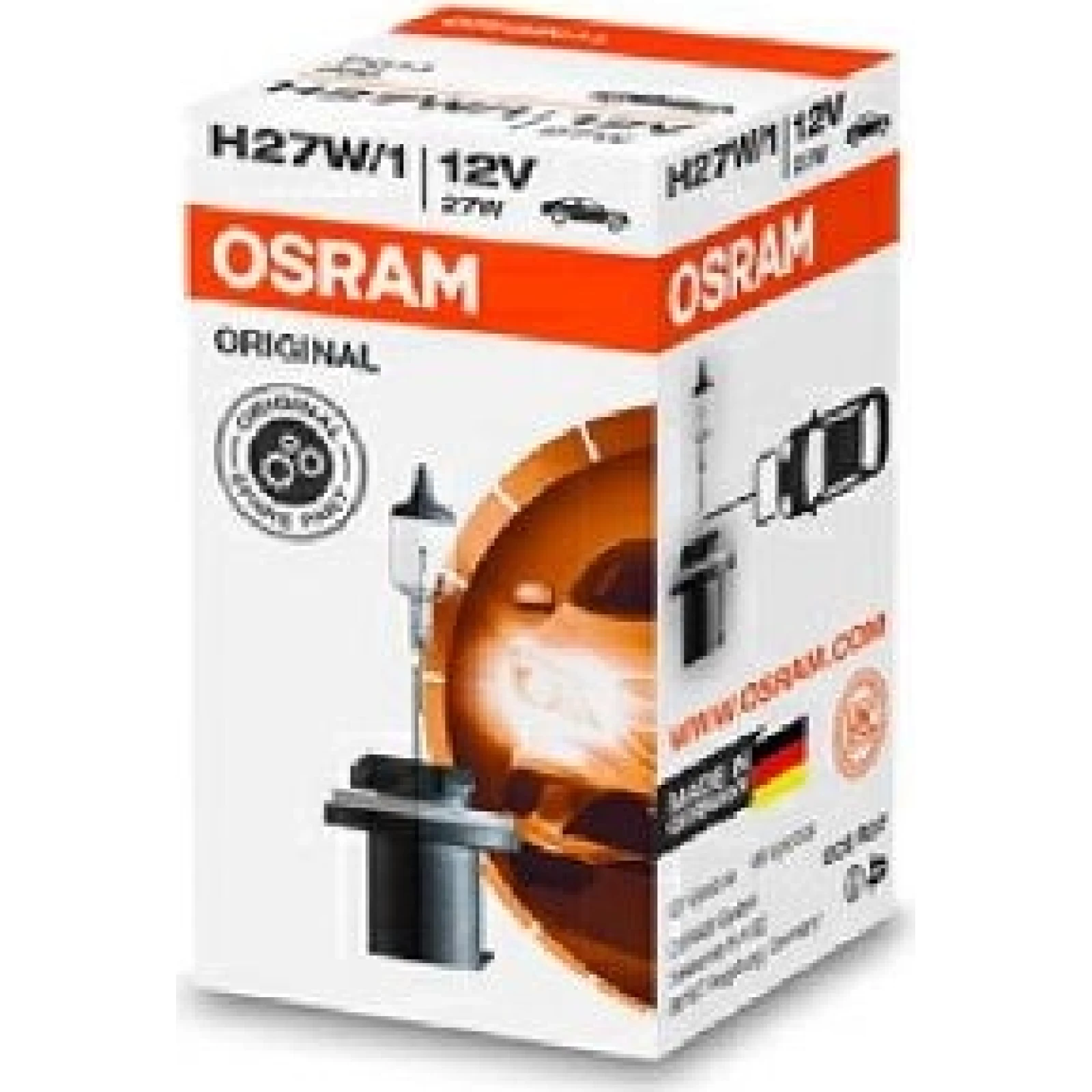 H27/1 OSRAM 12V 27W/1 PG13 880