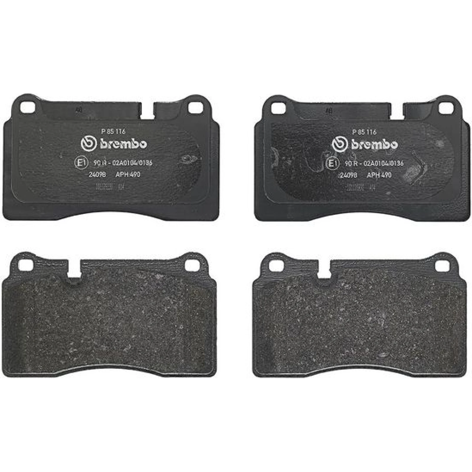 BREMBO Bremsklötze VA P 85 116