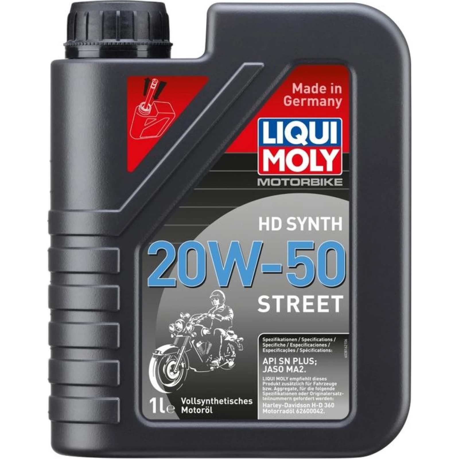 Liqui Moly Motorbike HD Synth 20W-50 Street 1 l 3816