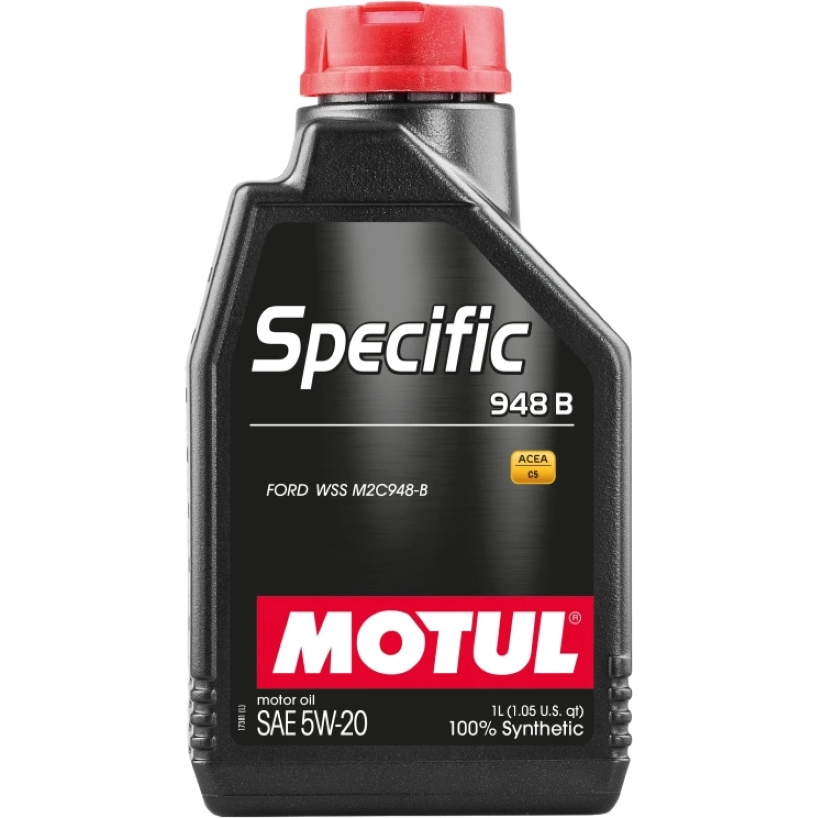 Motul Specific 948B Ford WSS M2C948-B 5W-20 C5 1 Liter 106317