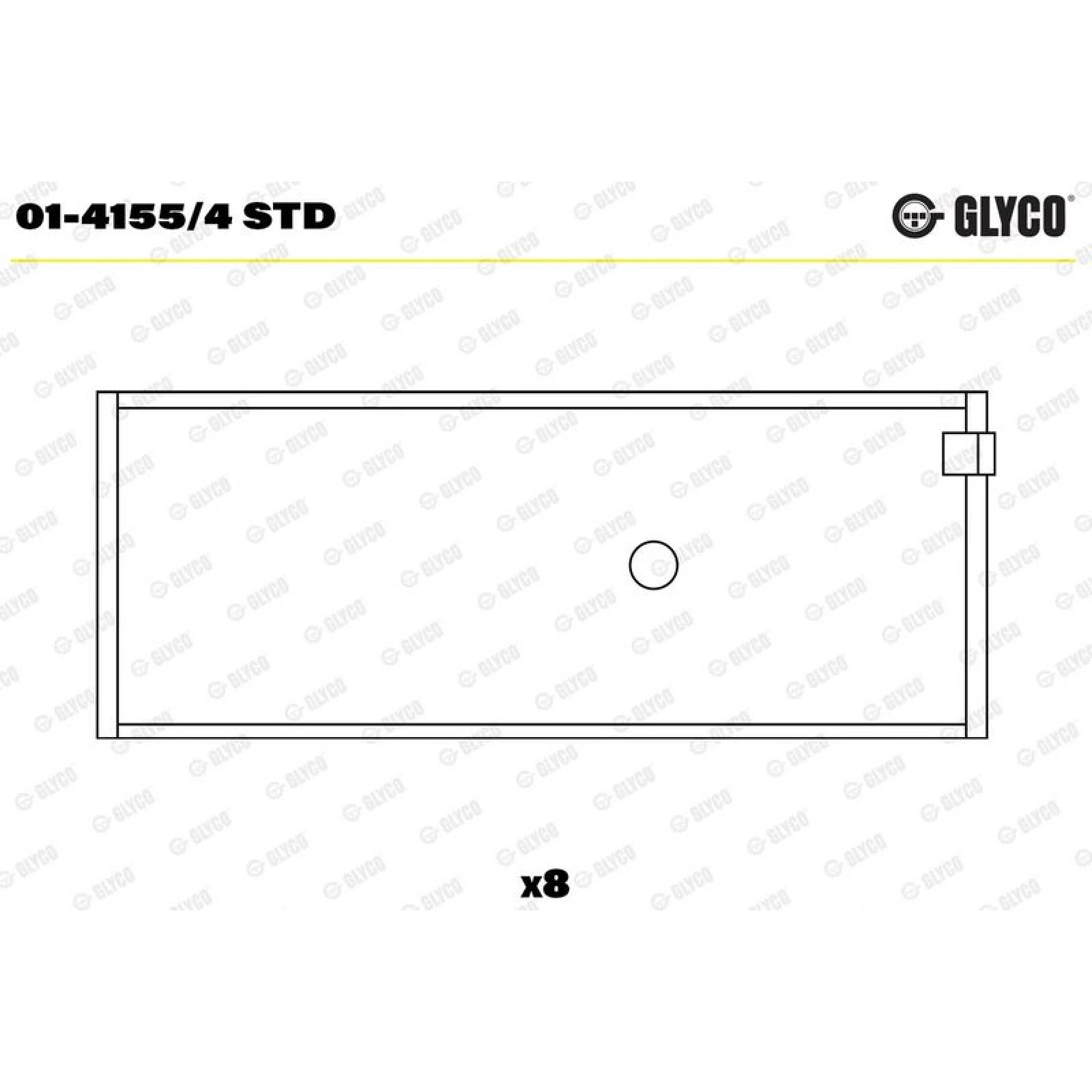 PLEUELLAGER 01-4155/4 STD