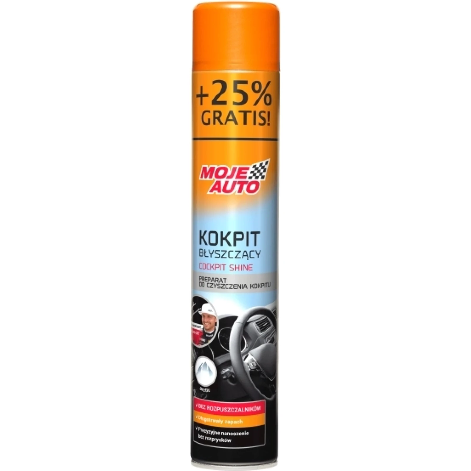 Cockpit Spray glänzend Arctic 600ml 25 % Kostenlos 19-576