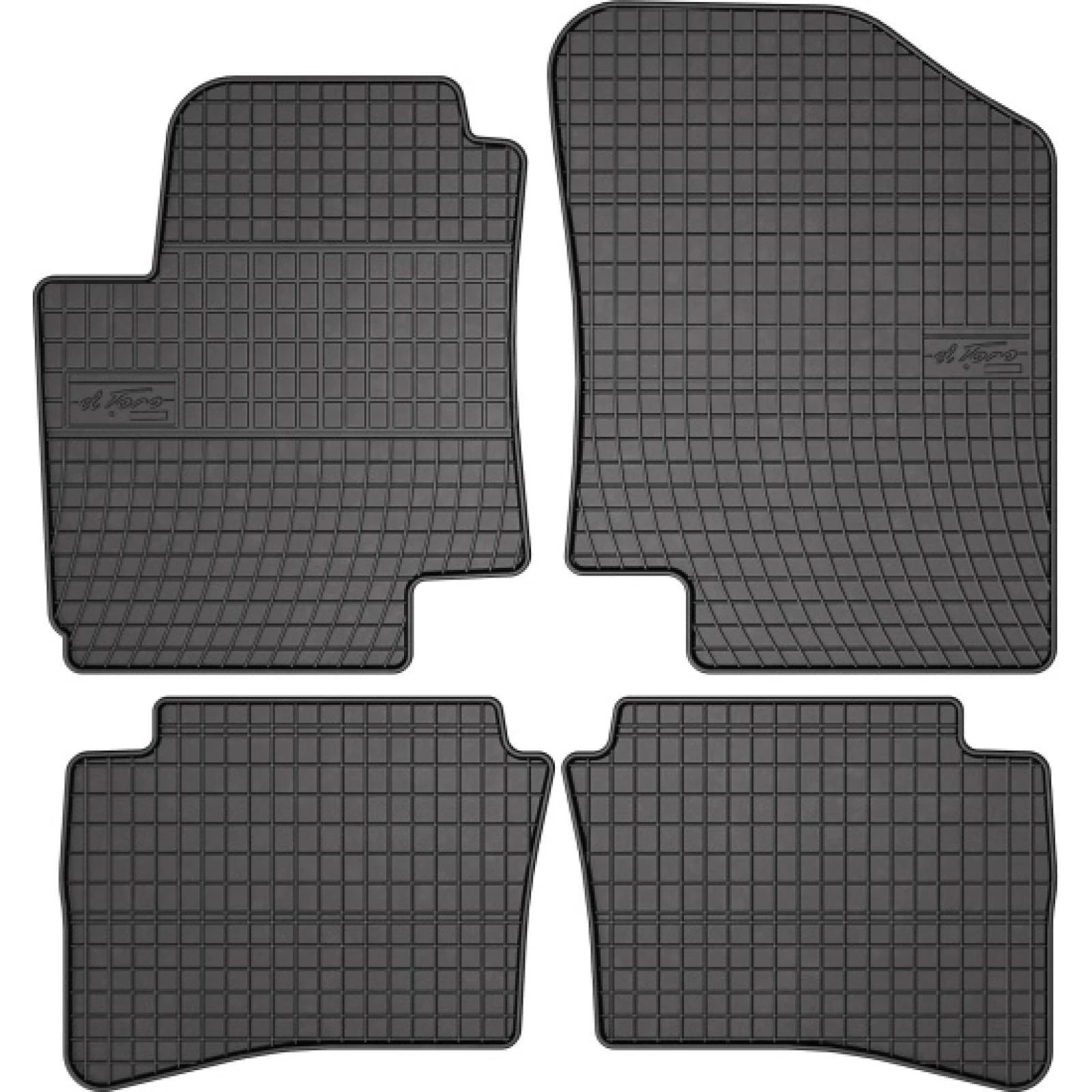 Passgenaue Kofferraummatte Gummimatten Hyundai I20 2008-2015 0424