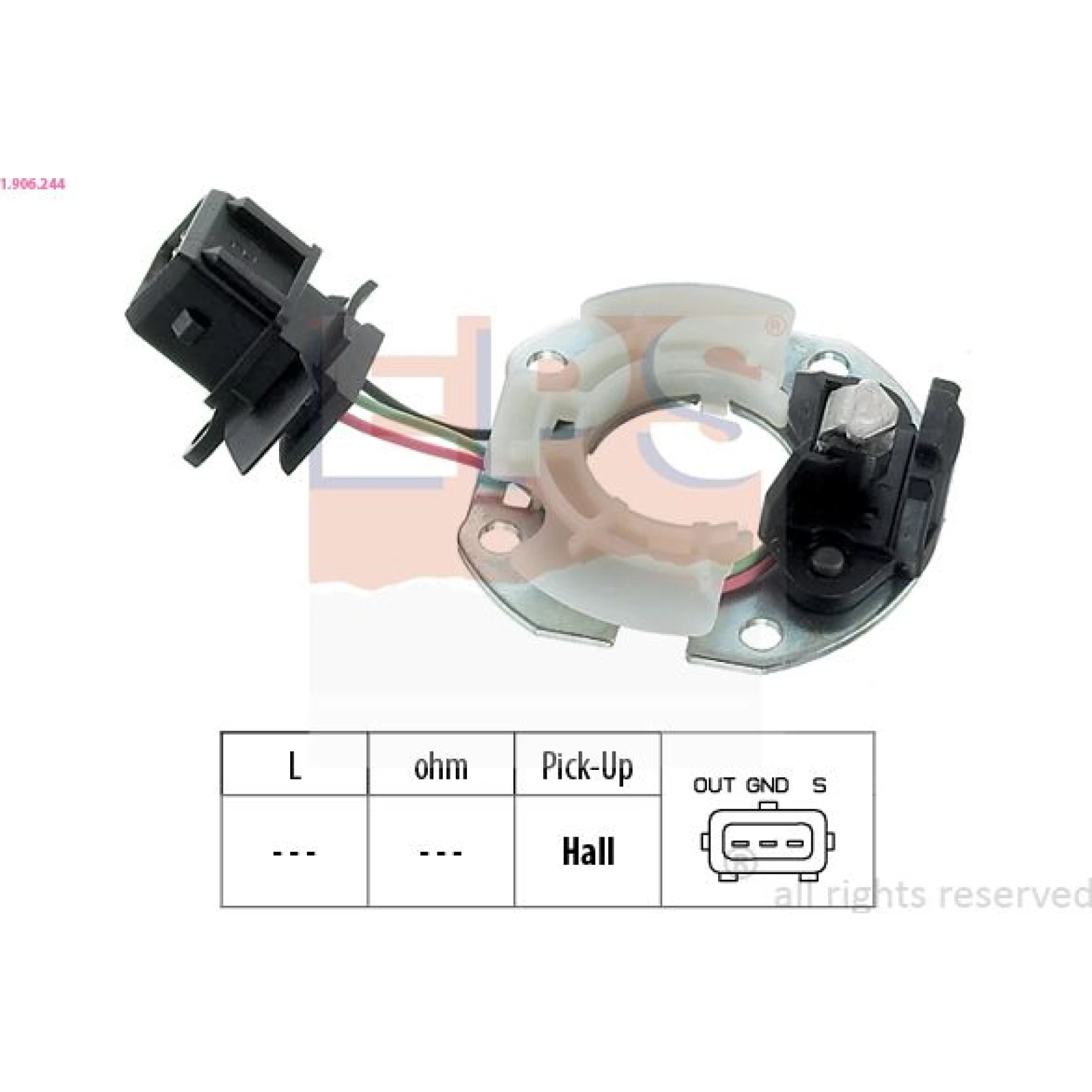Sensor, Mit Impuls 1.906.244
