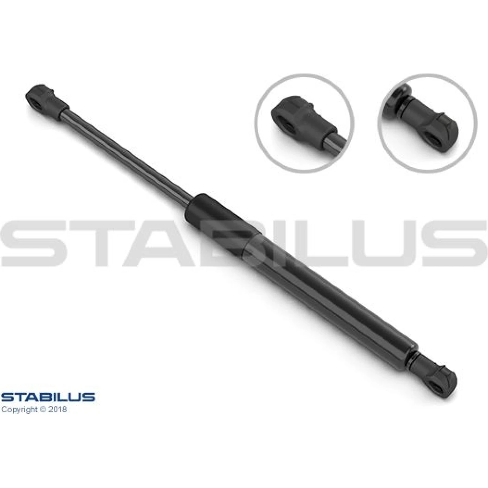 Gasfeder, Hinten L 488 480N 421144
