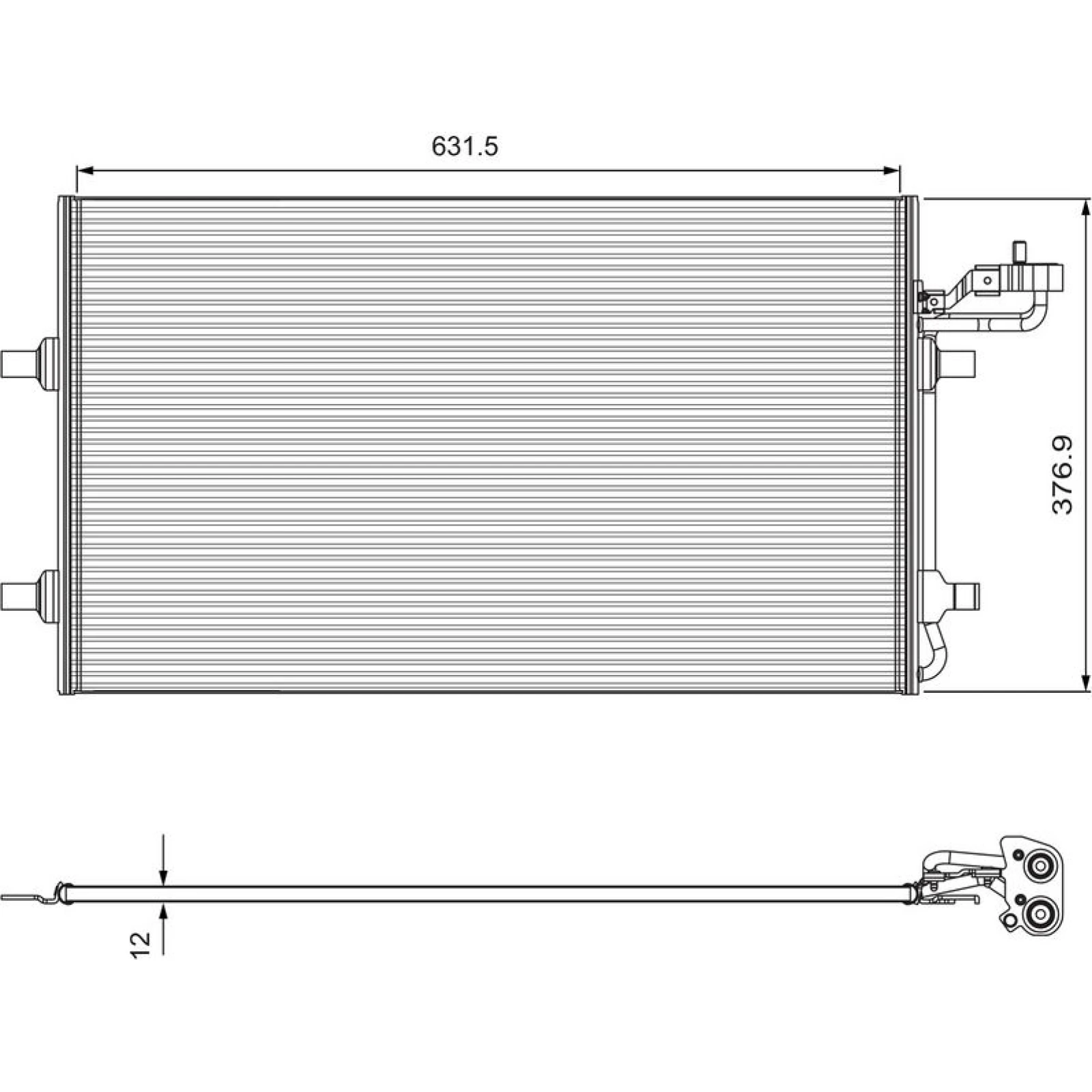 Kondensator, Klimaanlage 814324