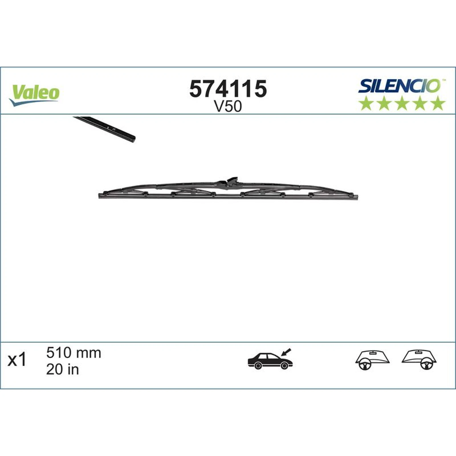 Valeo Silencio Standard 574115