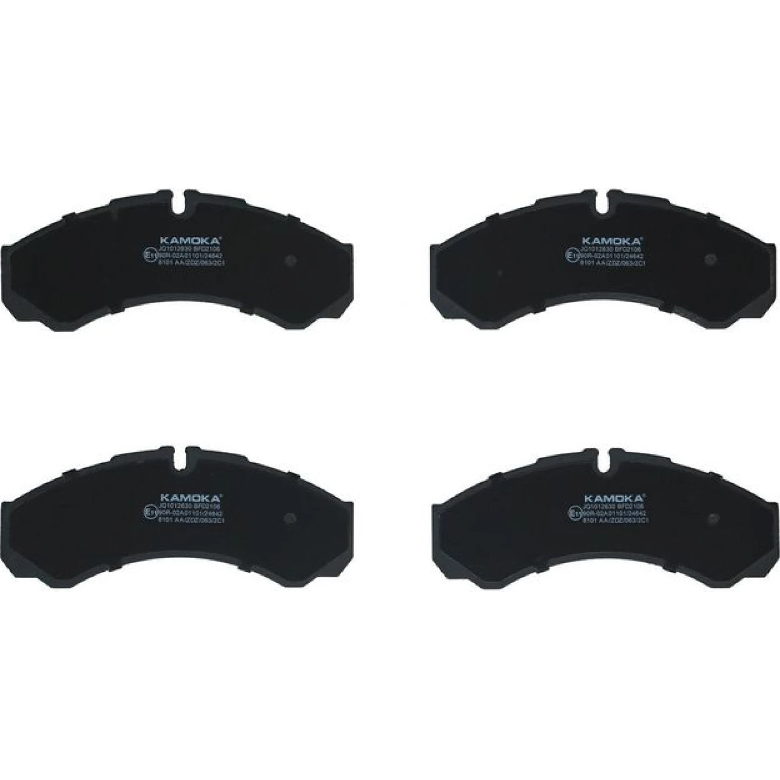 KAMOKA Bremsbelagsatz, Scheibenbremse JQ1012630
