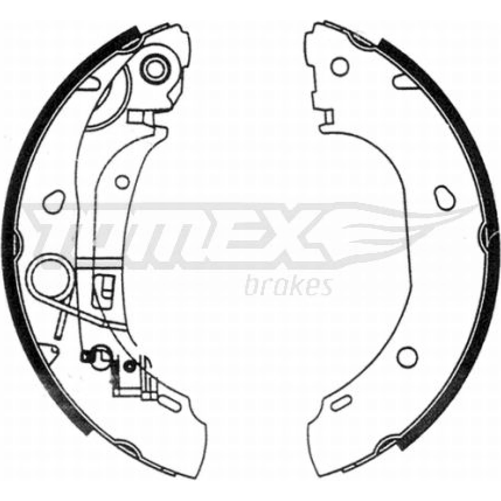 TOMEX brakes Bremsbackensatz TX 21-31