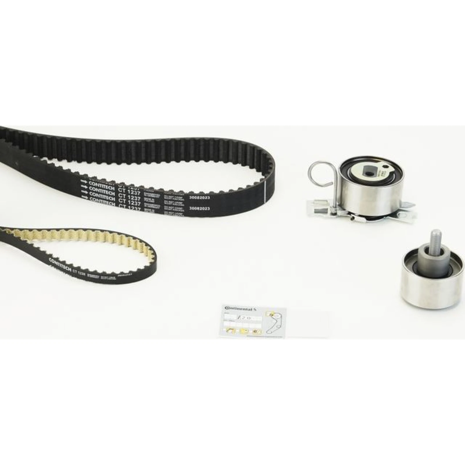 CONTINENTAL CTAM Wasserpumpe + Keilrippenriemensatz CT1237K2PRO