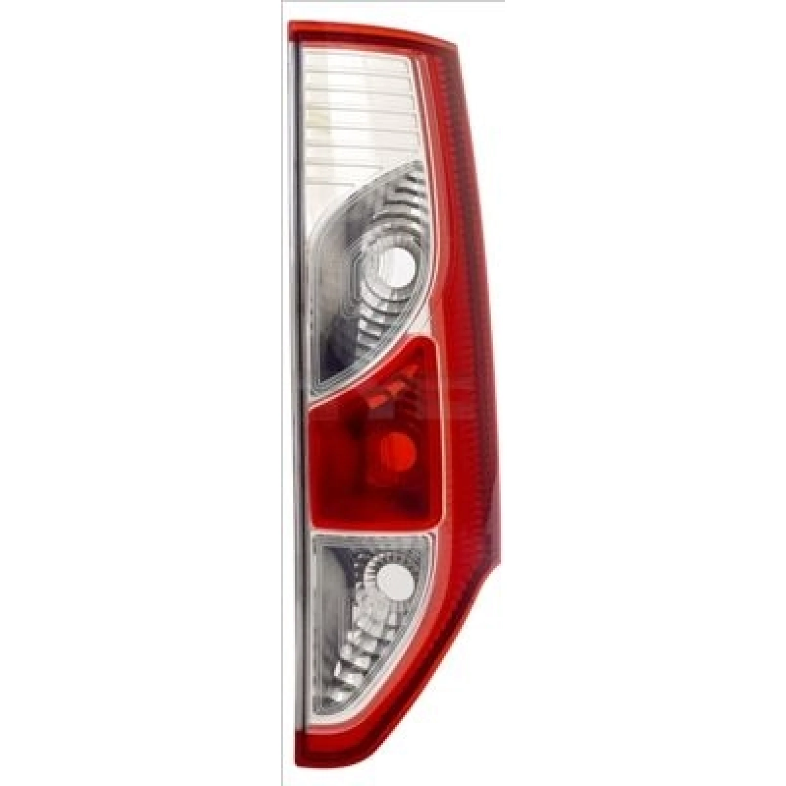 Heckleuchte L O K-PLATTE ROT/WEISS 11-12818-01-2