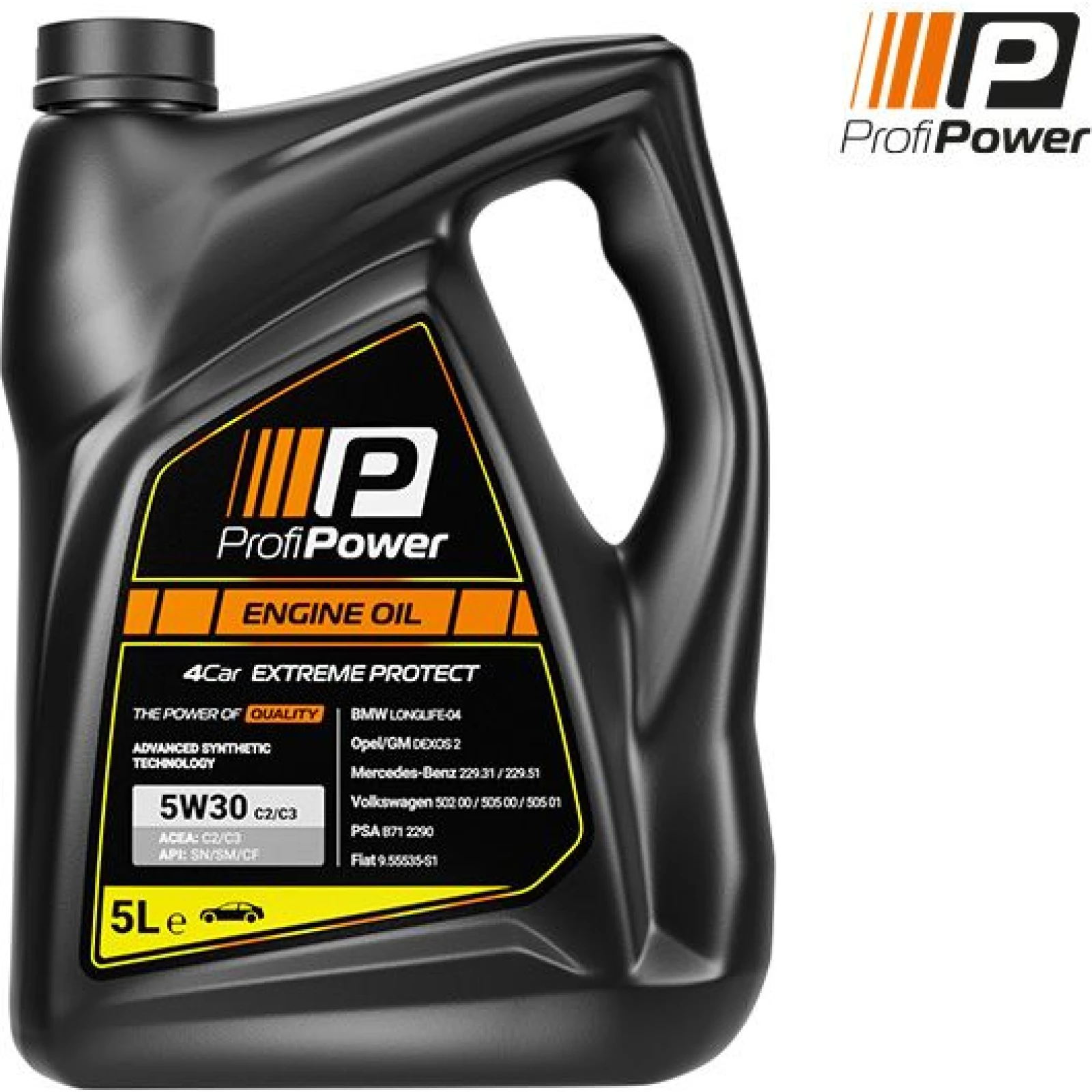 PROFIPOWER Motoröl 5W-30 C2 C3 5 Liter 5W30 PP C2C3 5