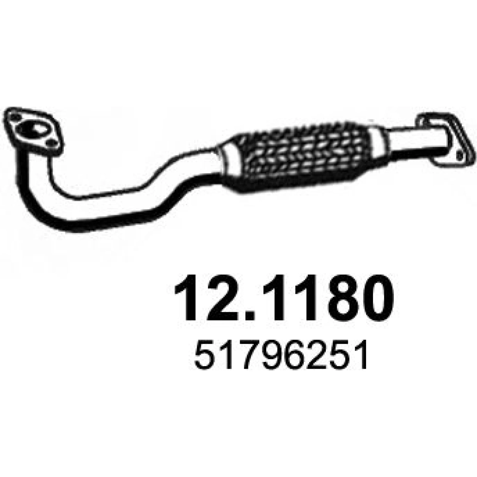 Abgasrohr 12.1180