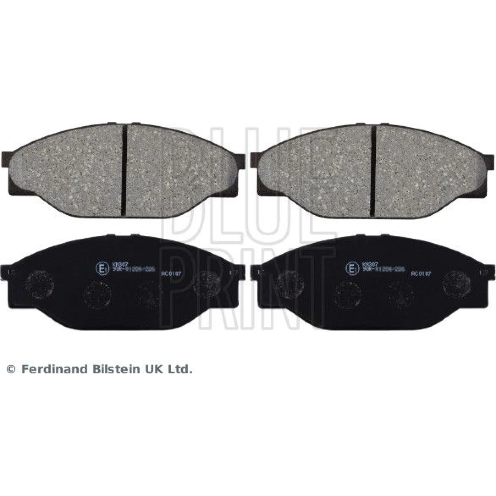 Bremsbelagsatz Toyota P. Hiace/Hilux 2,0-2,4 89-01 ADT342123