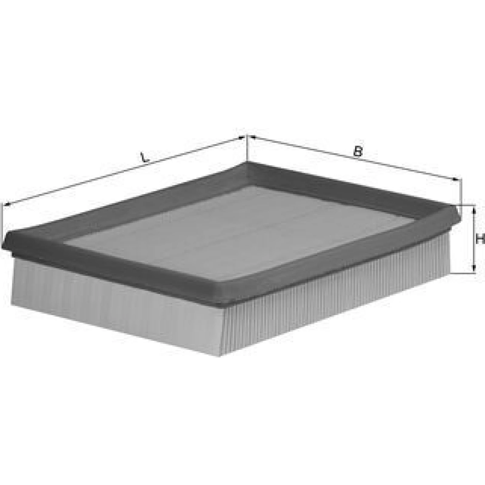 MAHLE Luftfilter LX 643