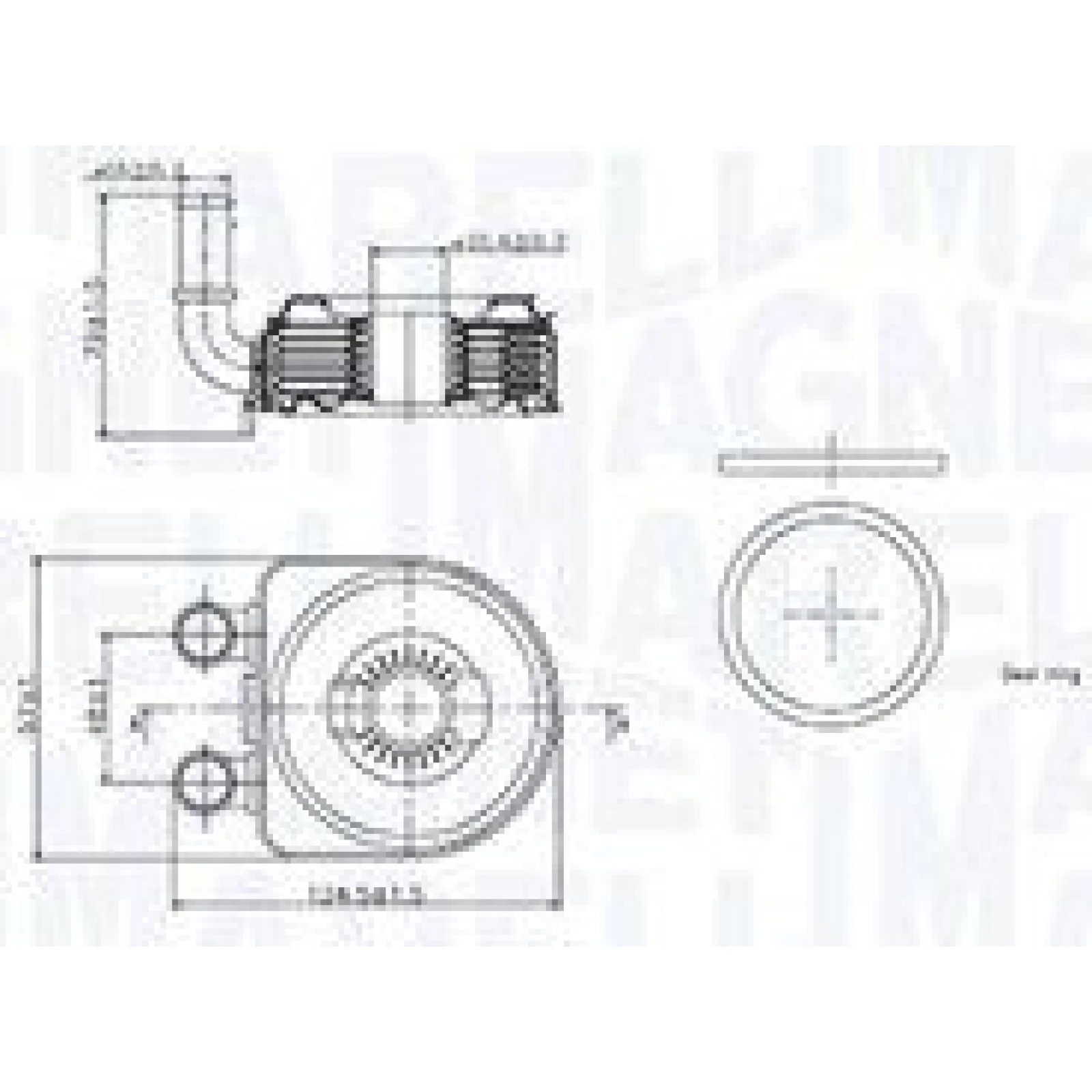 Magneti Marelli Ölkühler RO0025 - Motoröl