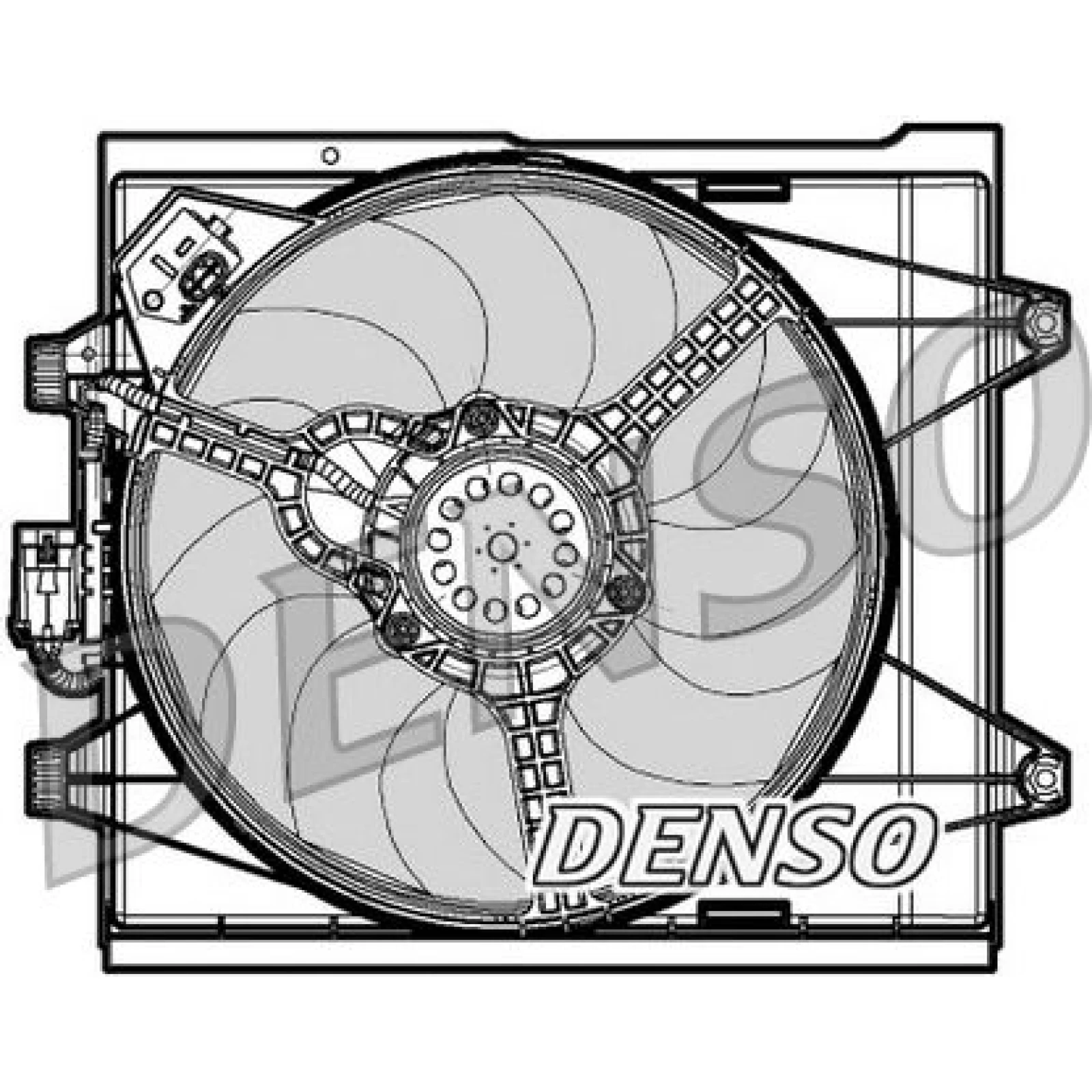 DENSO Kühlerlüfter DER09048