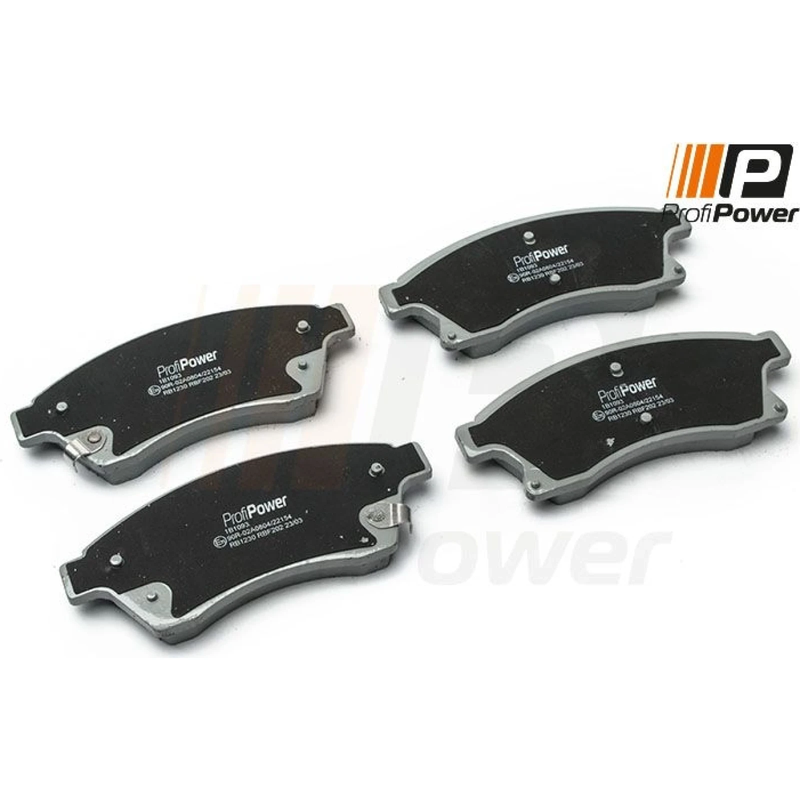 PROFIPOWER Bremsbelagsatz, Scheibenbremse 1B1093