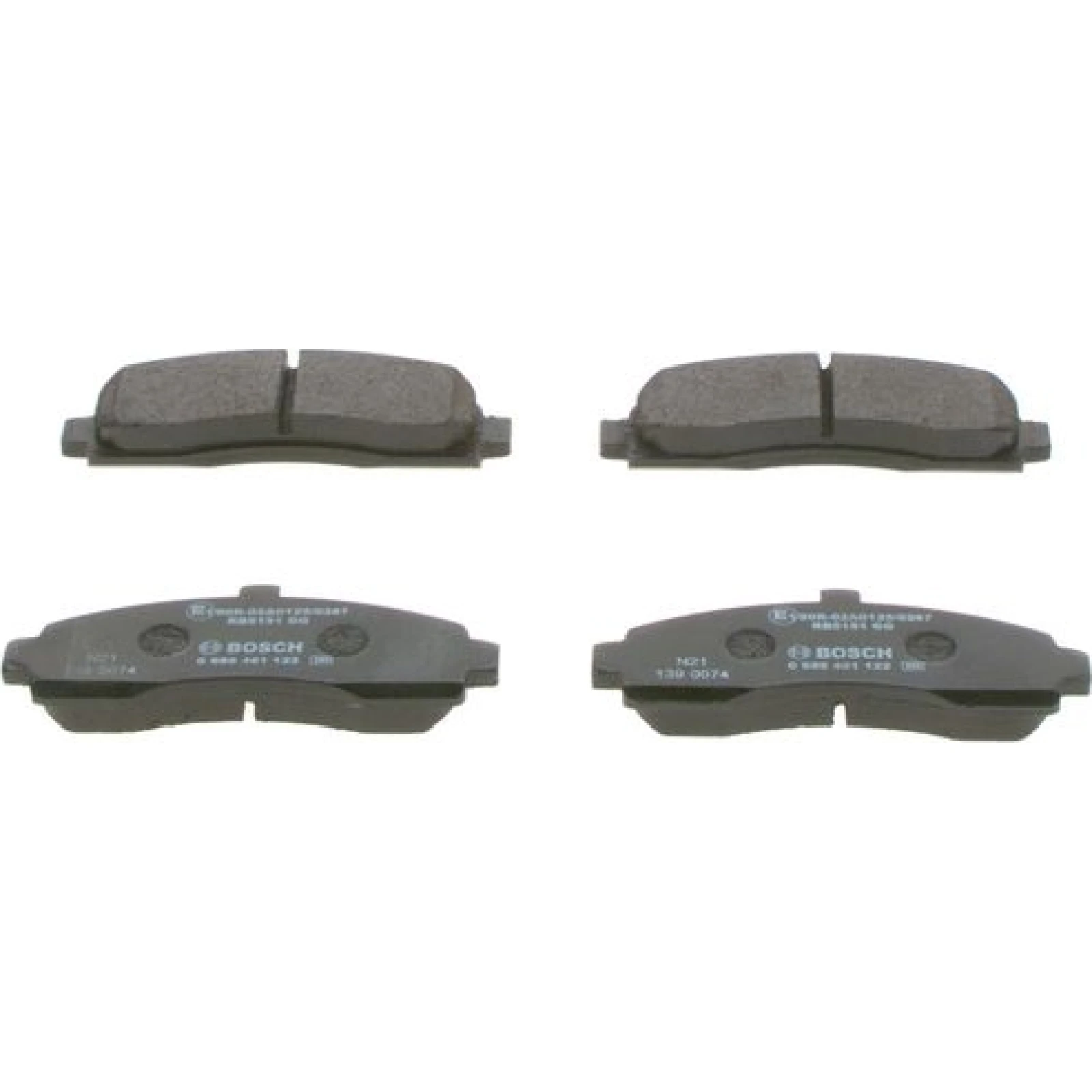 Bremsklötze 0 986 461 122