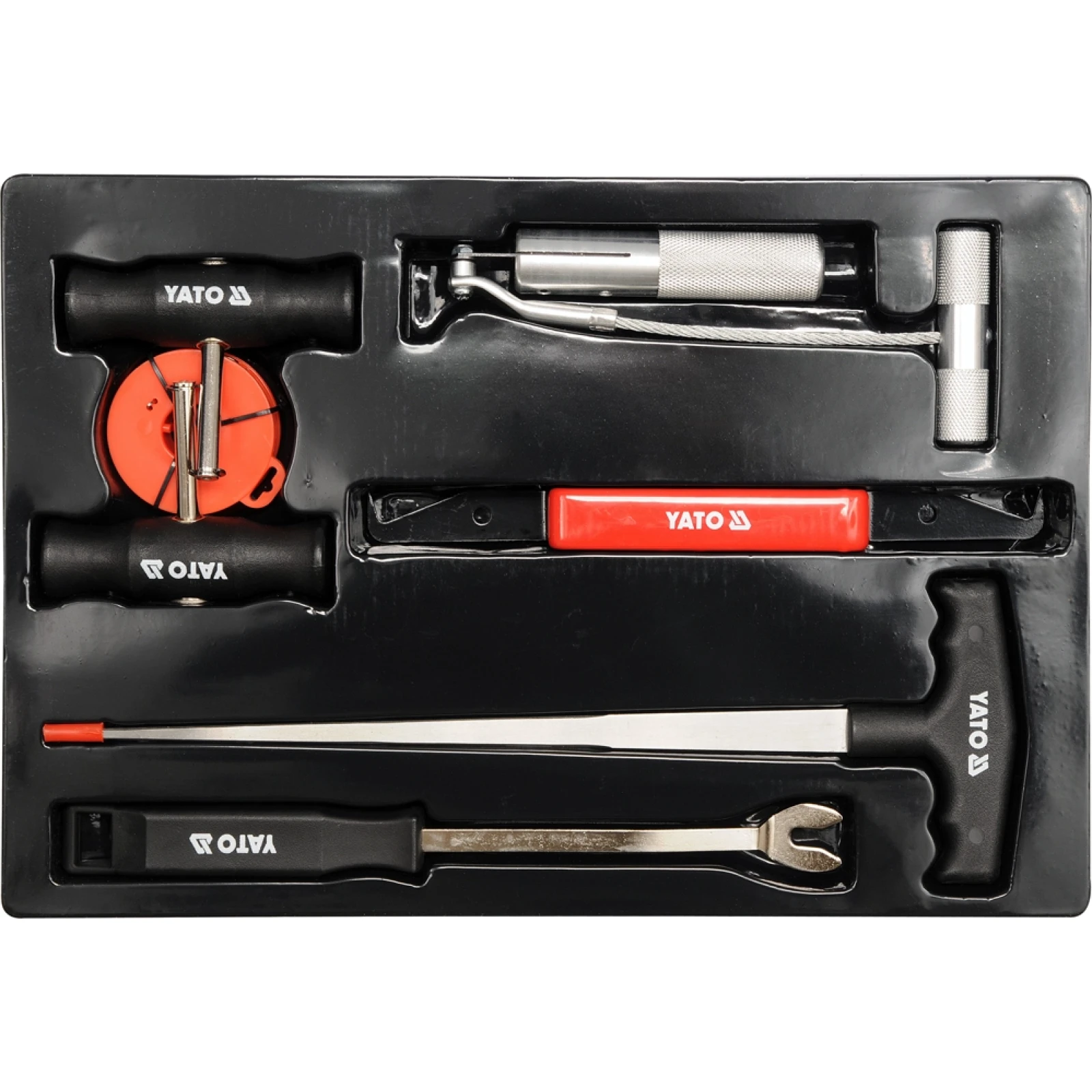 YATO YT-0845 Autoscheiben Demontage Set 7-teilig