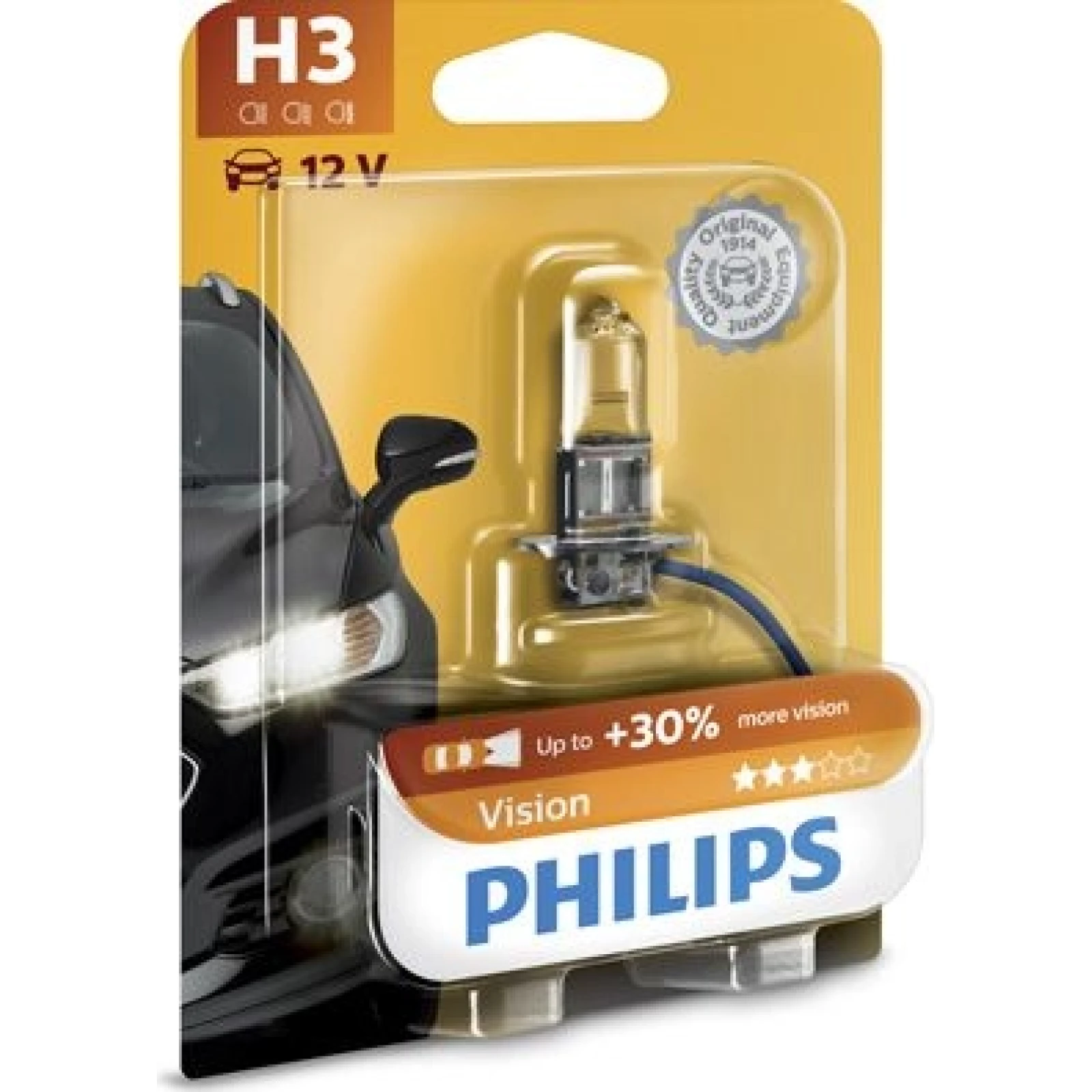 H3 Vision 12V, 55W, PK22s 12336PRB1