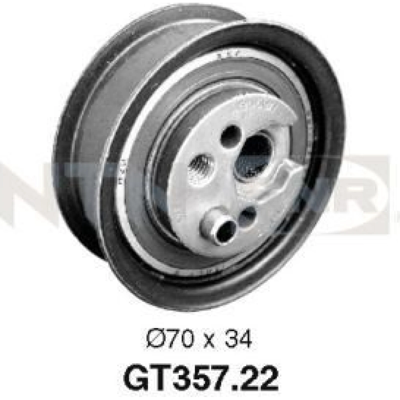 SNR Spannrolle, Zahnriemen GT357.22