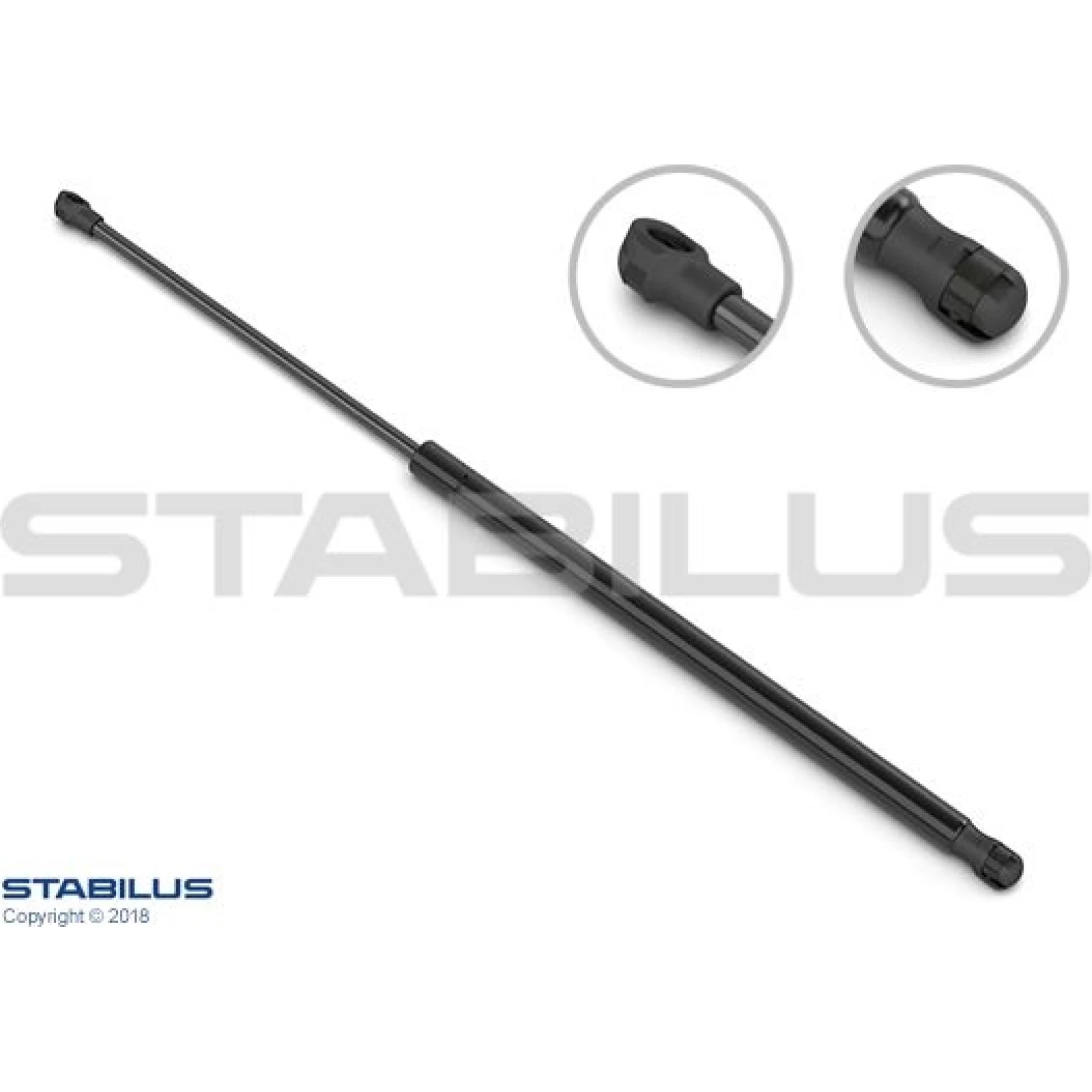Gasfeder, Hinten L 465 360N 195026