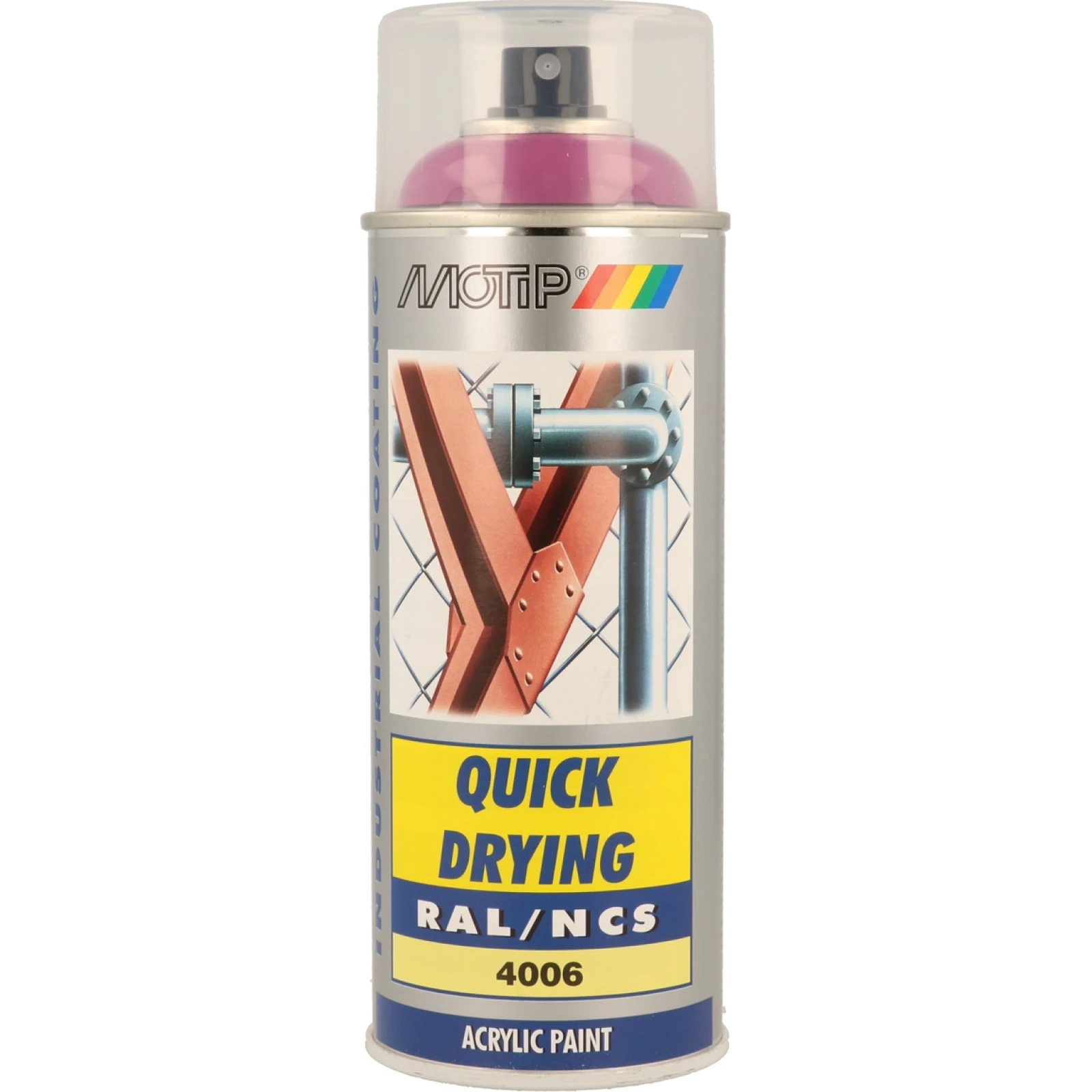MoTip hochglänzender Acryllack verk.purpur 400ml 7112