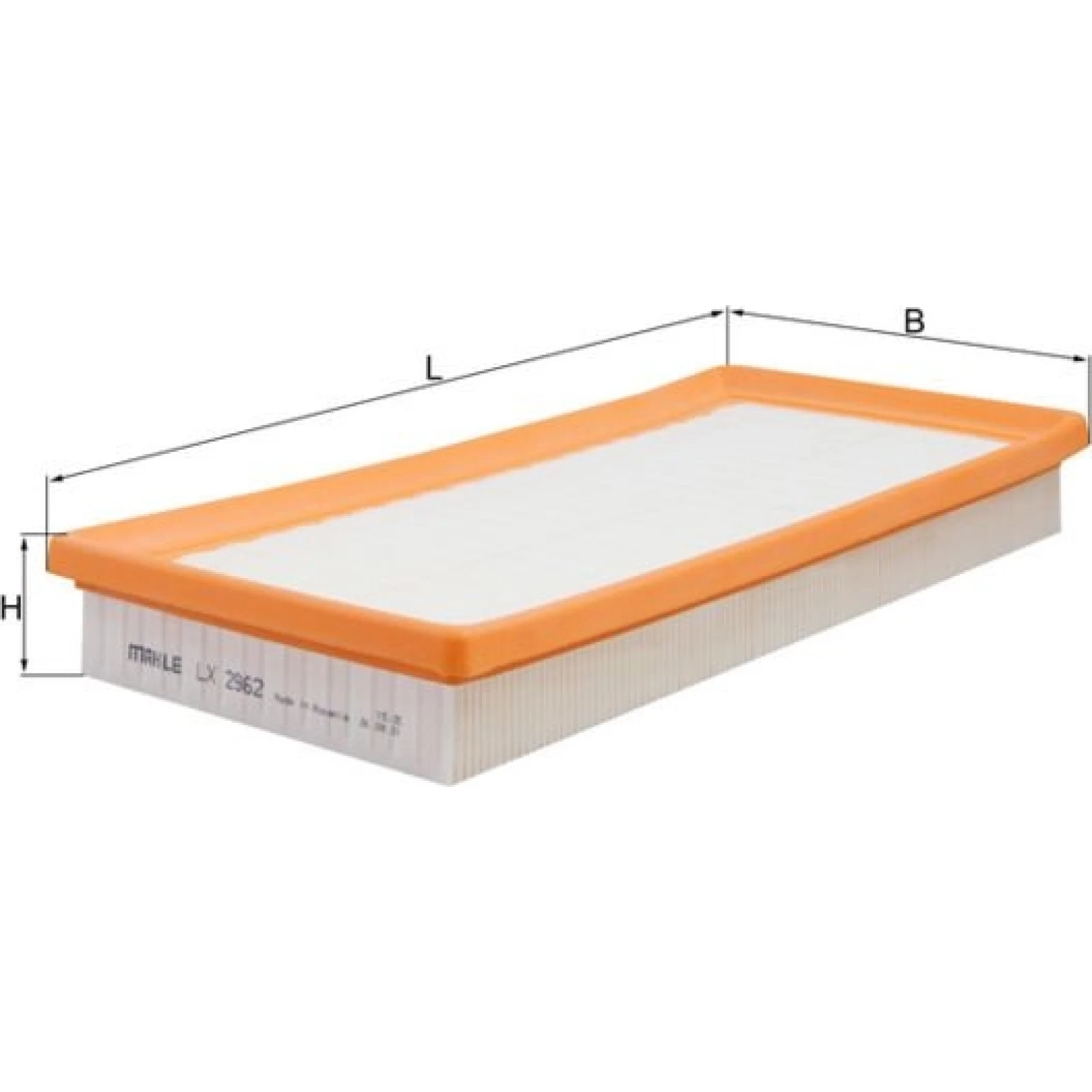 MAHLE Luftfilter LX 2962