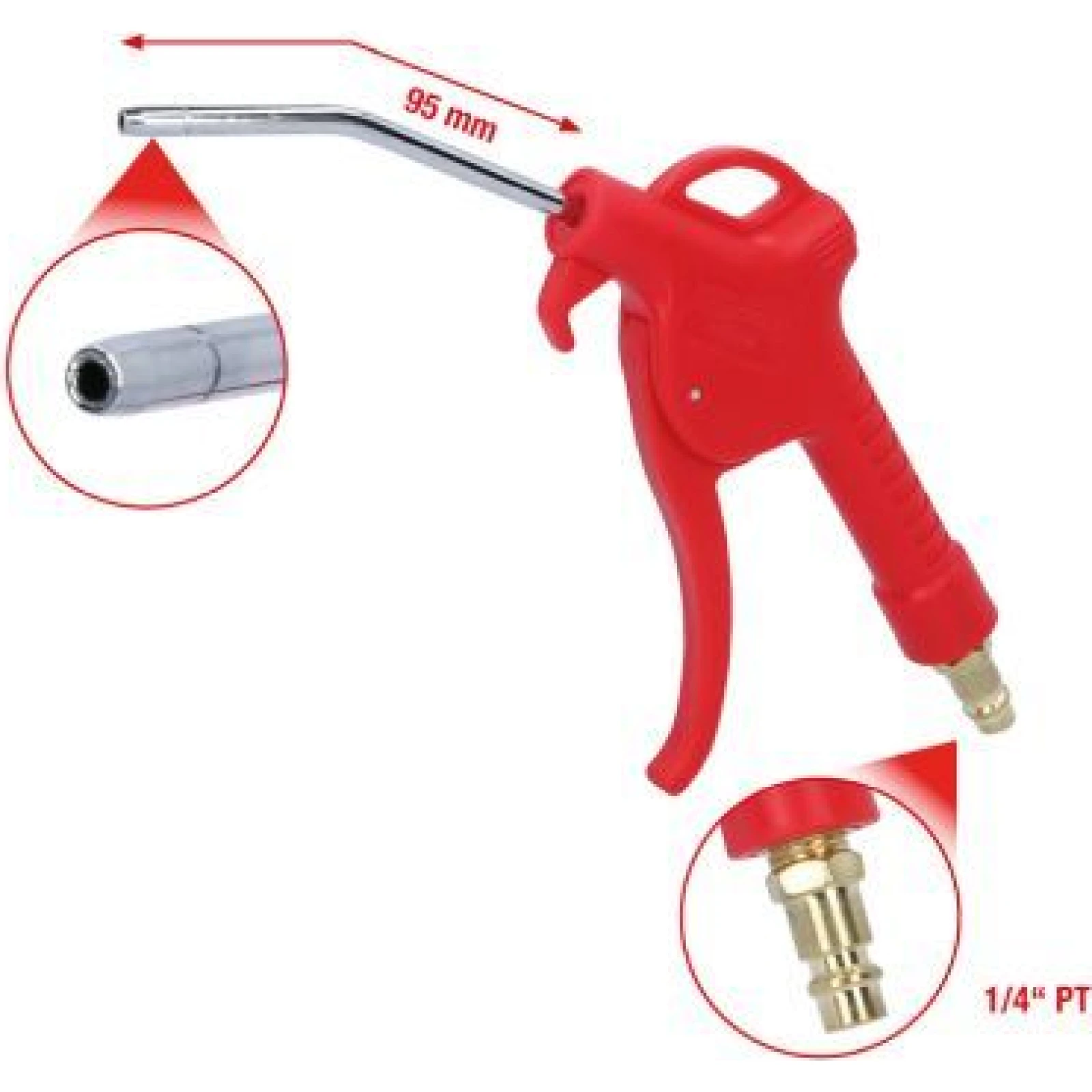 KS Tools Druckluft-Ausblaspistole 6.3 bar