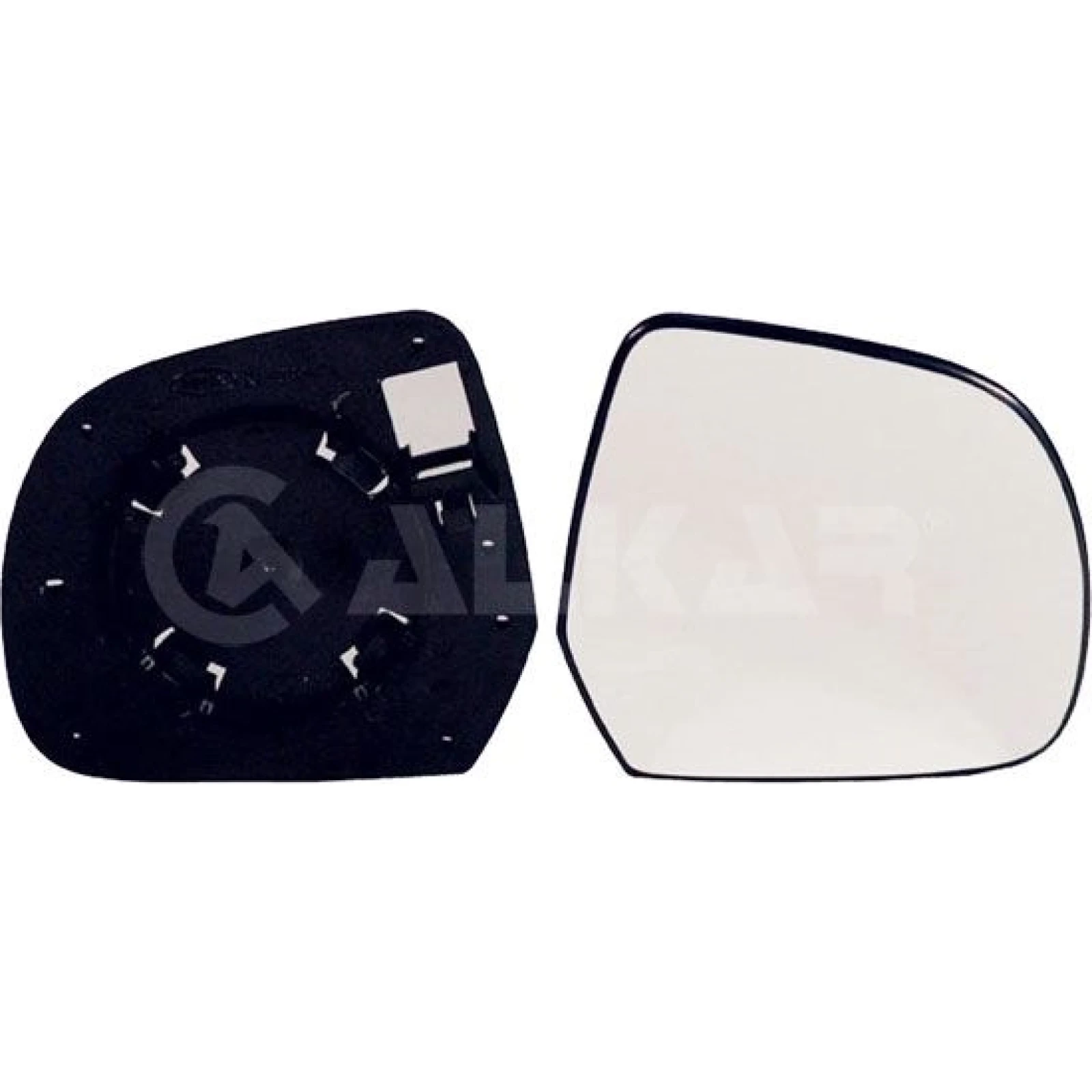 Alkar Außenspiegelglas 6402586 - rechts in Vers konvex