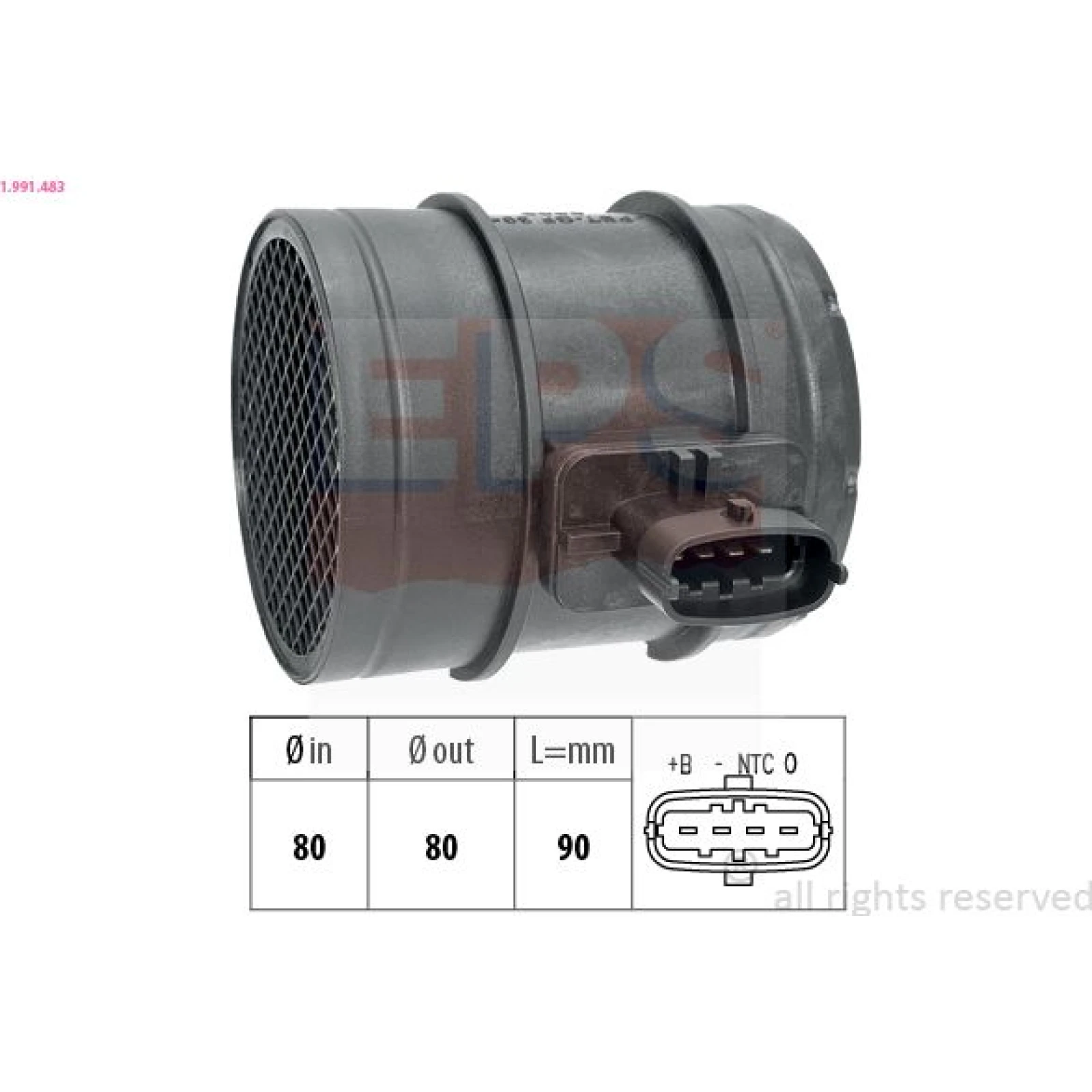 EPS Luftmassenmesser 1.991.483