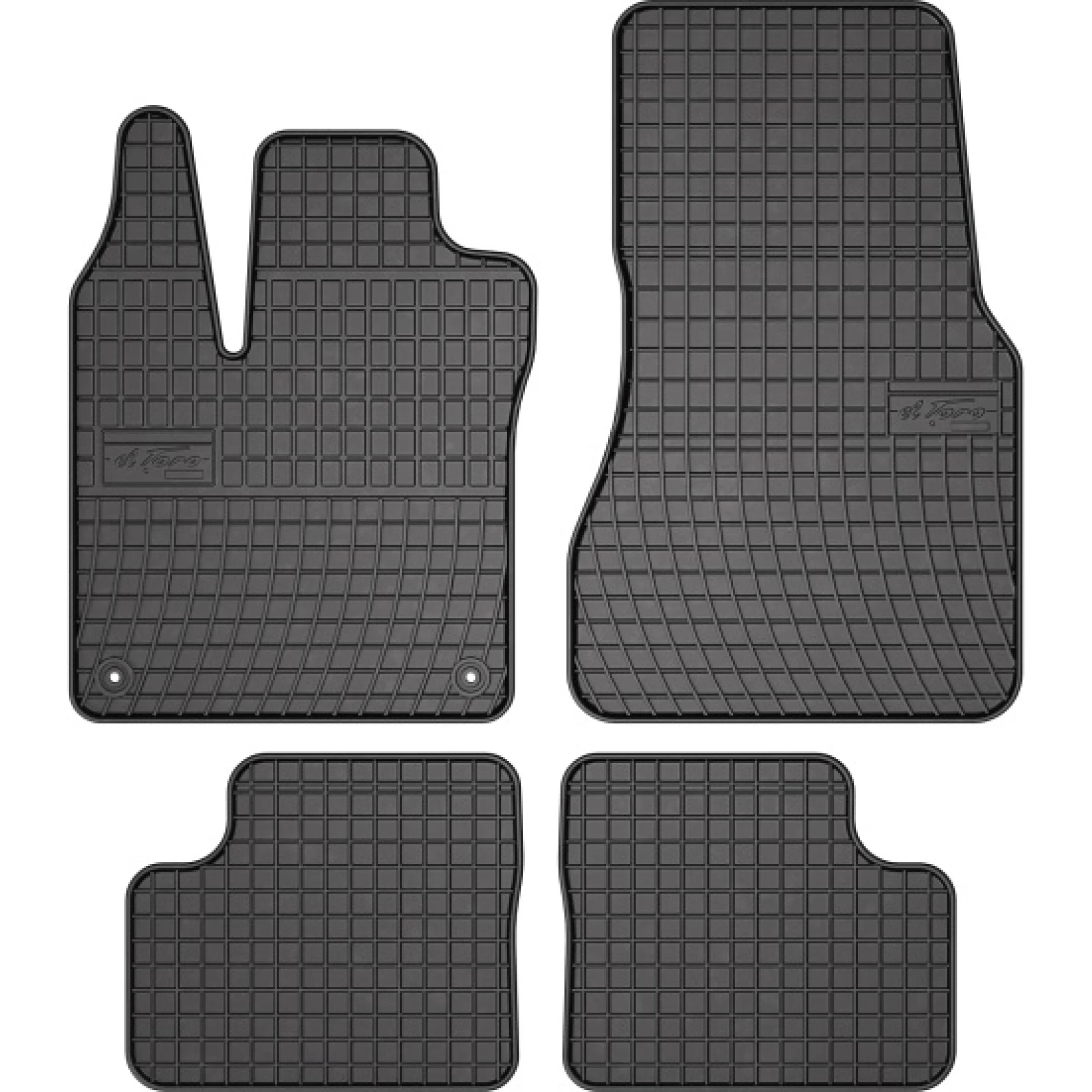 Passgenaue Kofferraummatte Gummimatten Renault Twingo 2014 547624