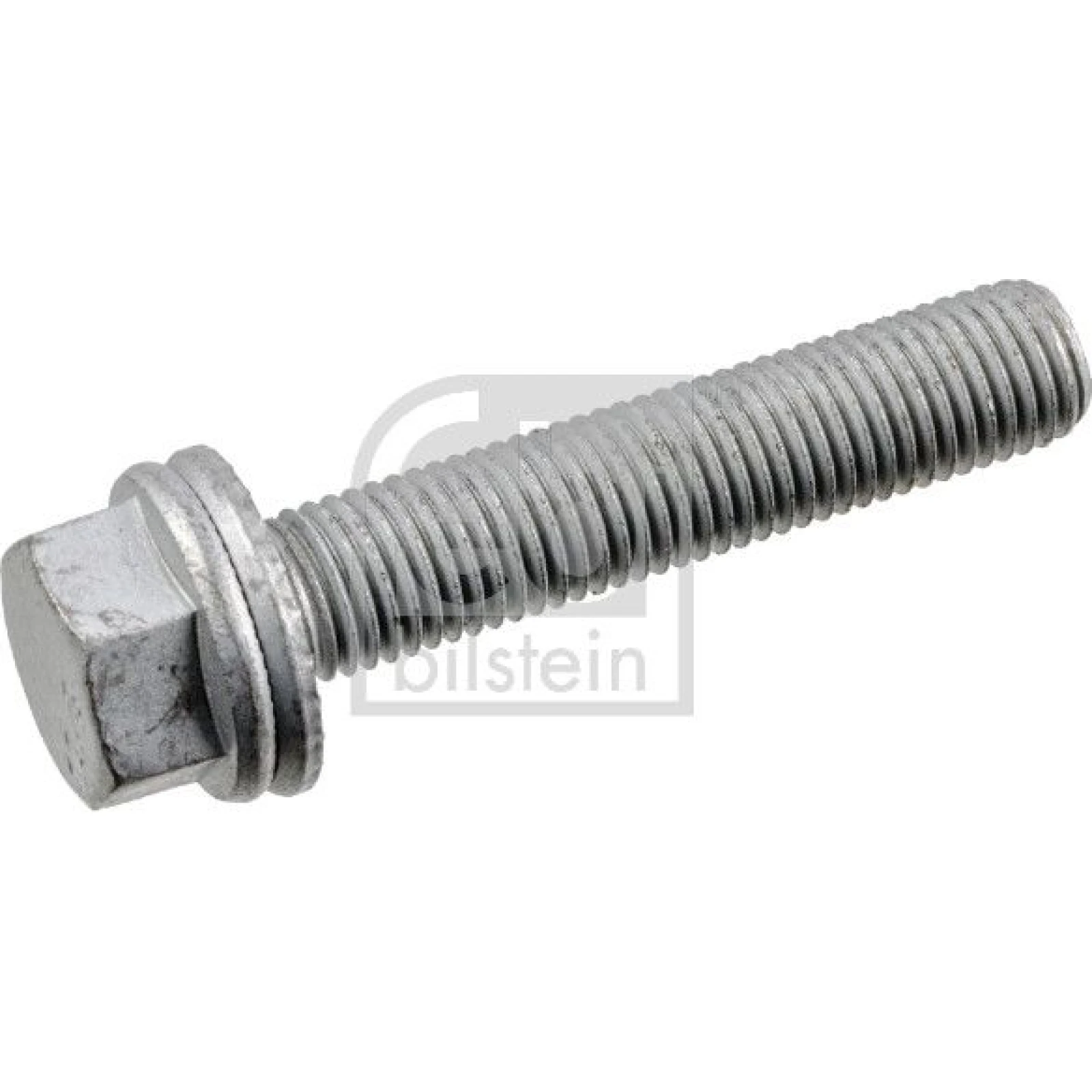 febi bilstein 181816 Schraube für Bremssattel M12 x 1,5 – Hinterachse, Gesamtlänge: 74 mm, Gewindelänge: 59 mm, SW: 18 mm, Klasse: 10.9, Antrieb: