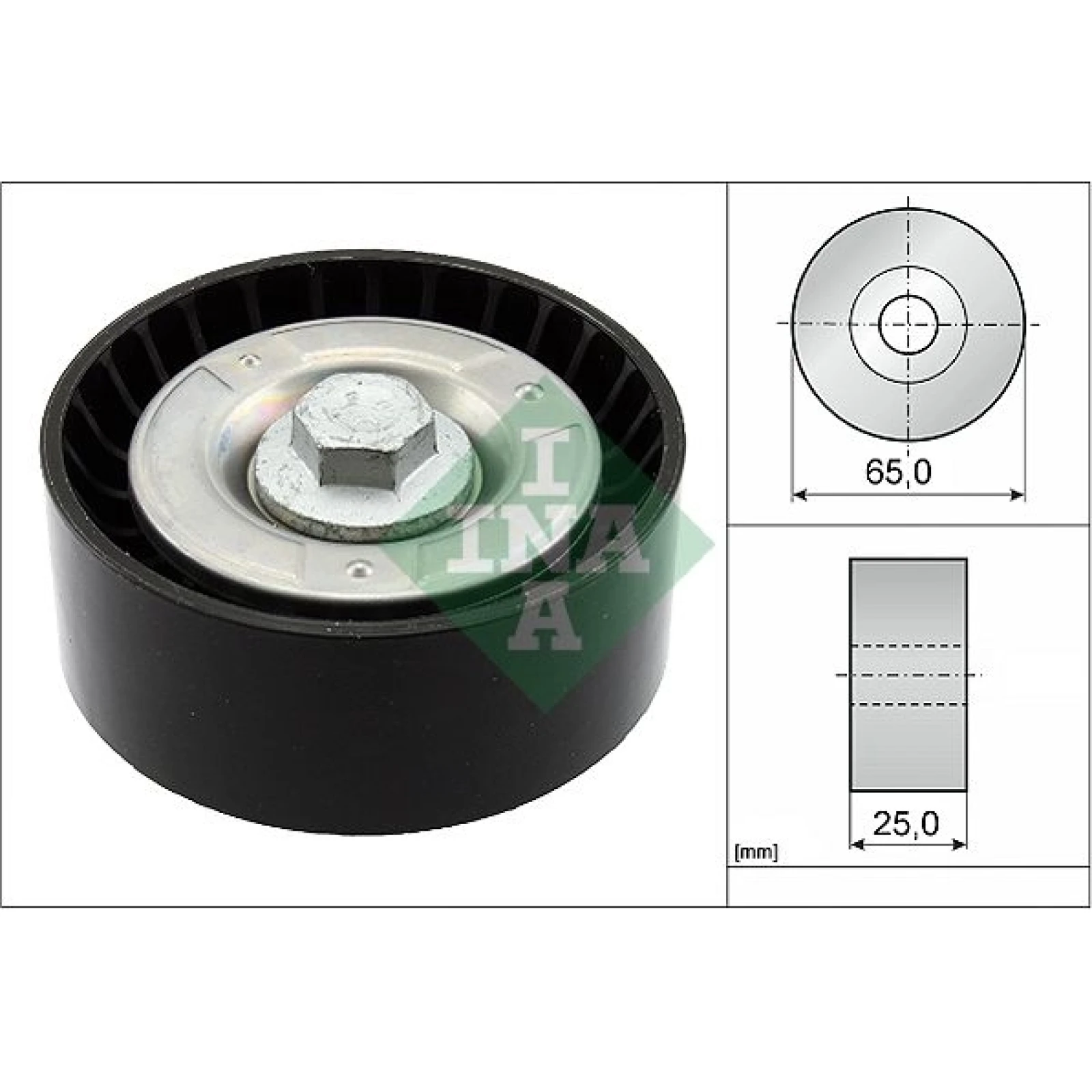 Umlenk-/Führungsrolle, Keilrippenriemen 532 0855 10