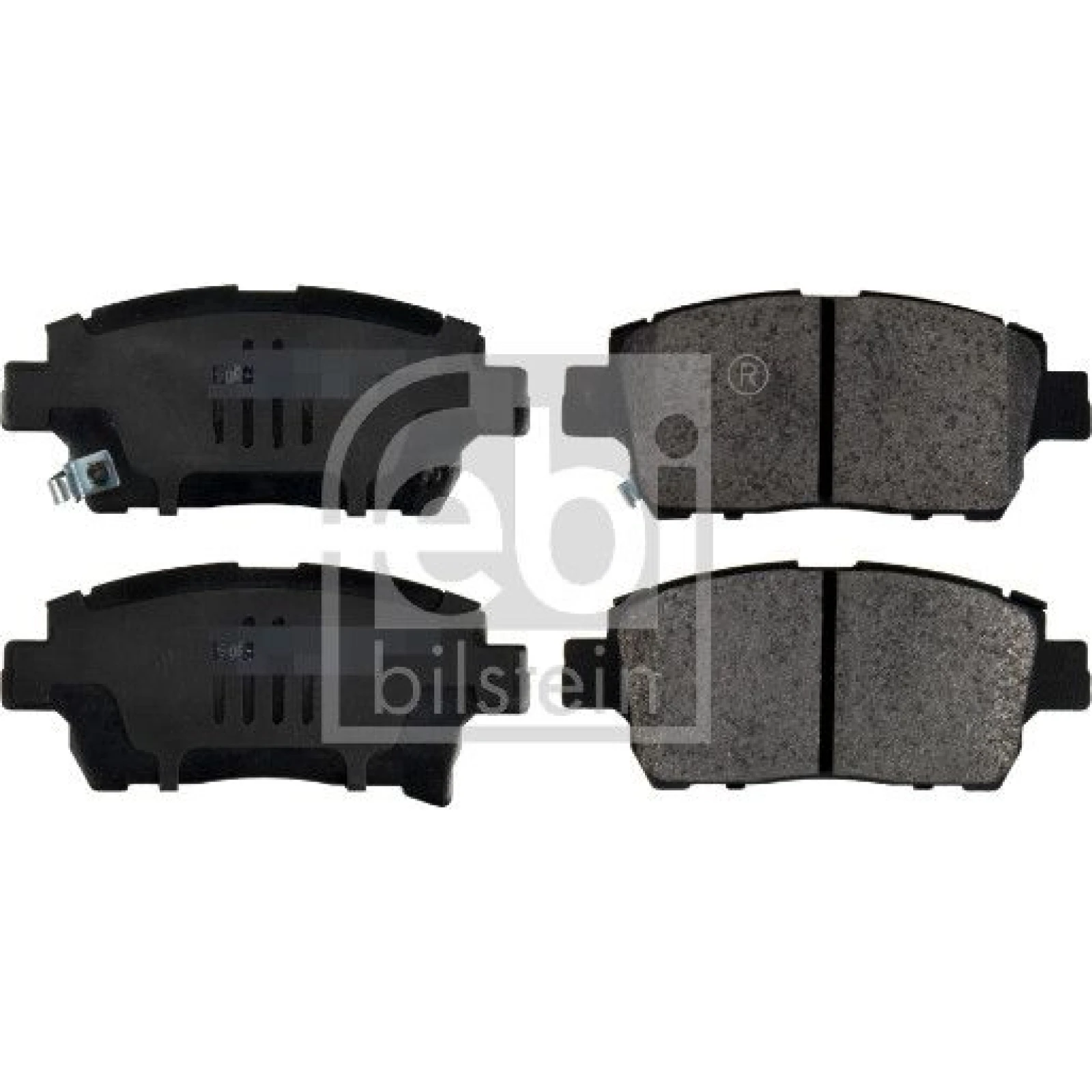FEBI BILSTEIN Bremsbelagsatz, Scheibenbremse 116350