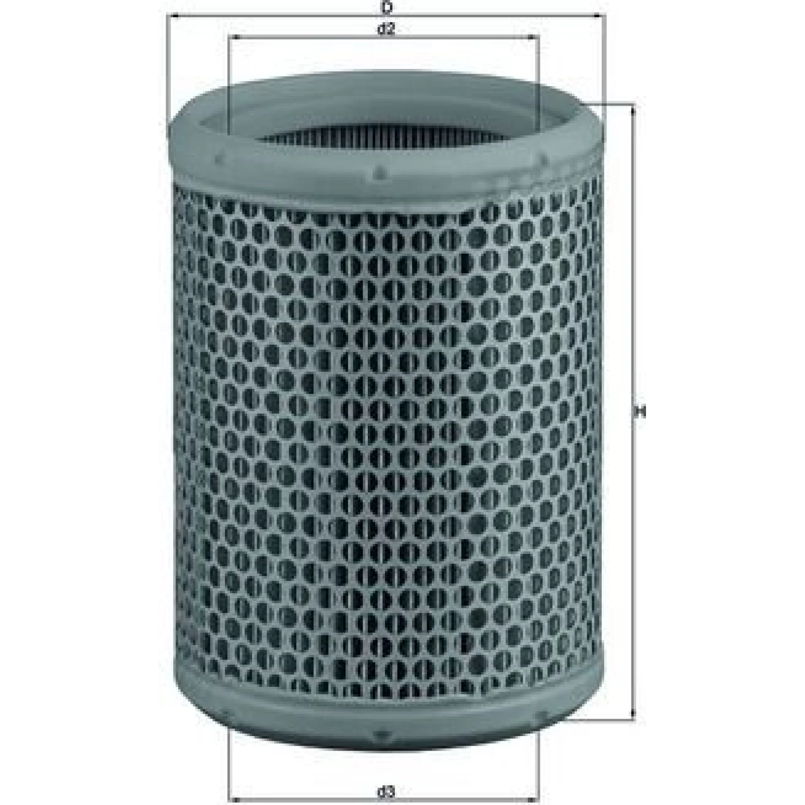 MAHLE Luftfilter LX 130