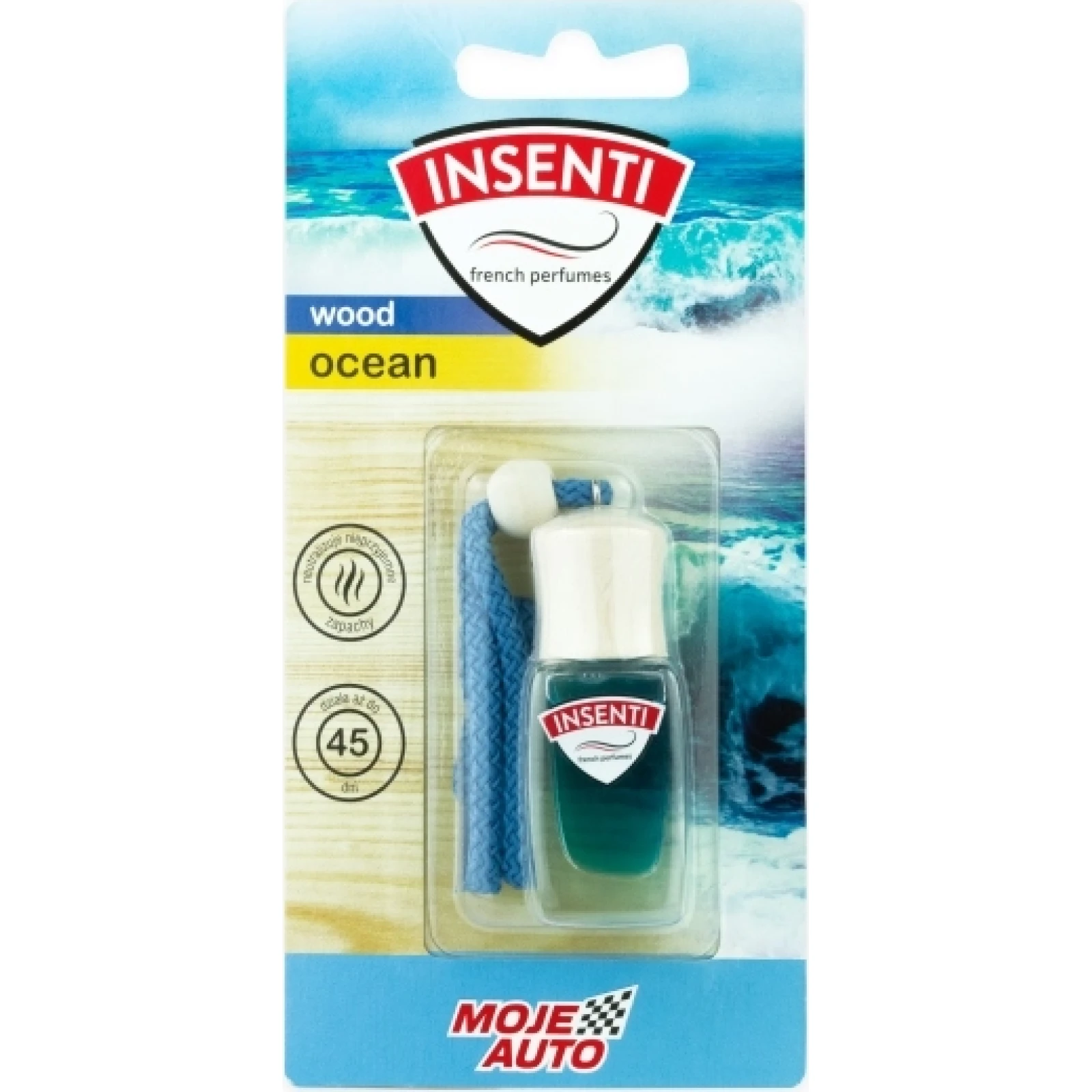 Insenti Wood Lufterfrischer Bottle 8Ml Ocean Blister 15-153