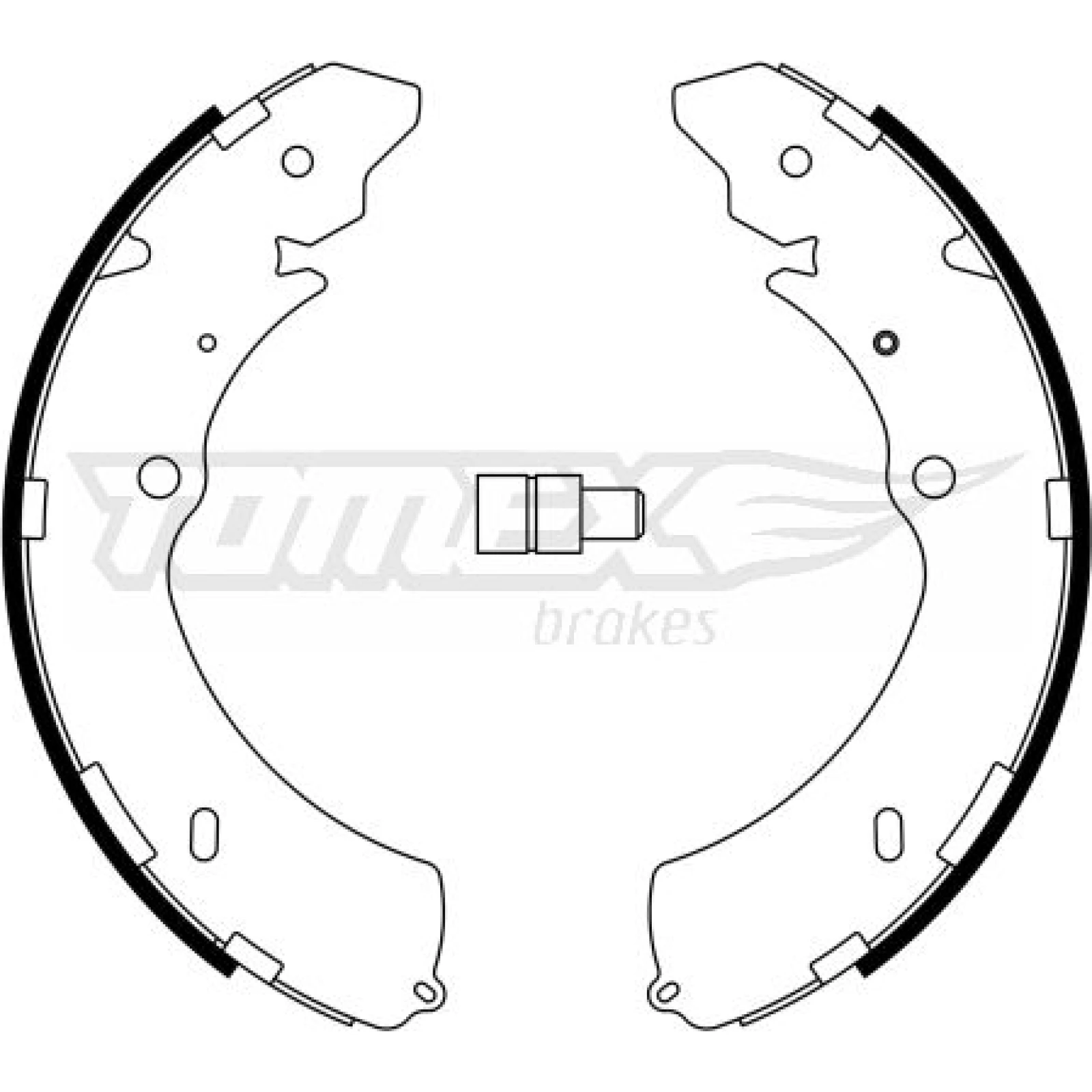 TOMEX brakes Bremsbackensatz TX 23-28