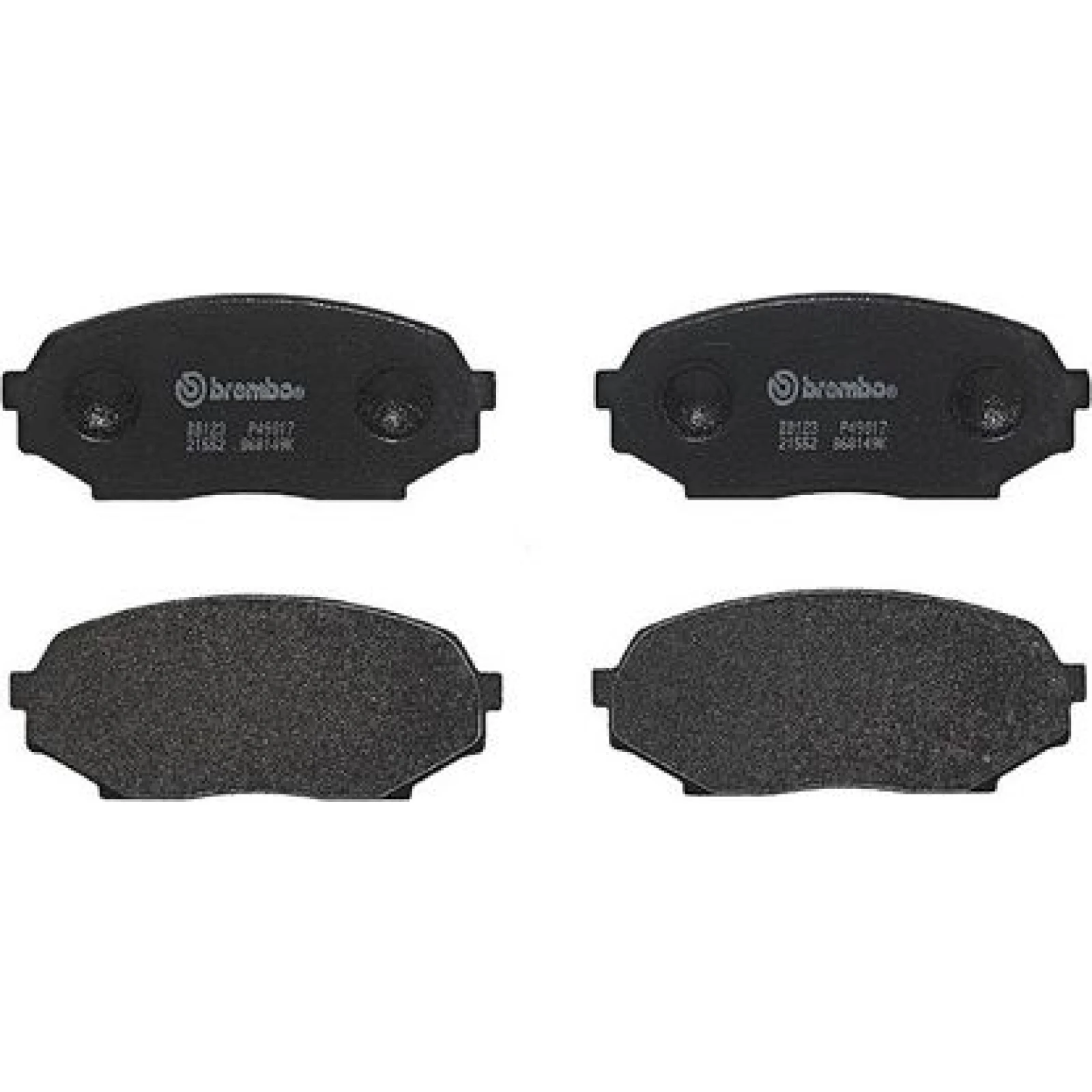 BREMBO Bremsklötze VA P 49 017