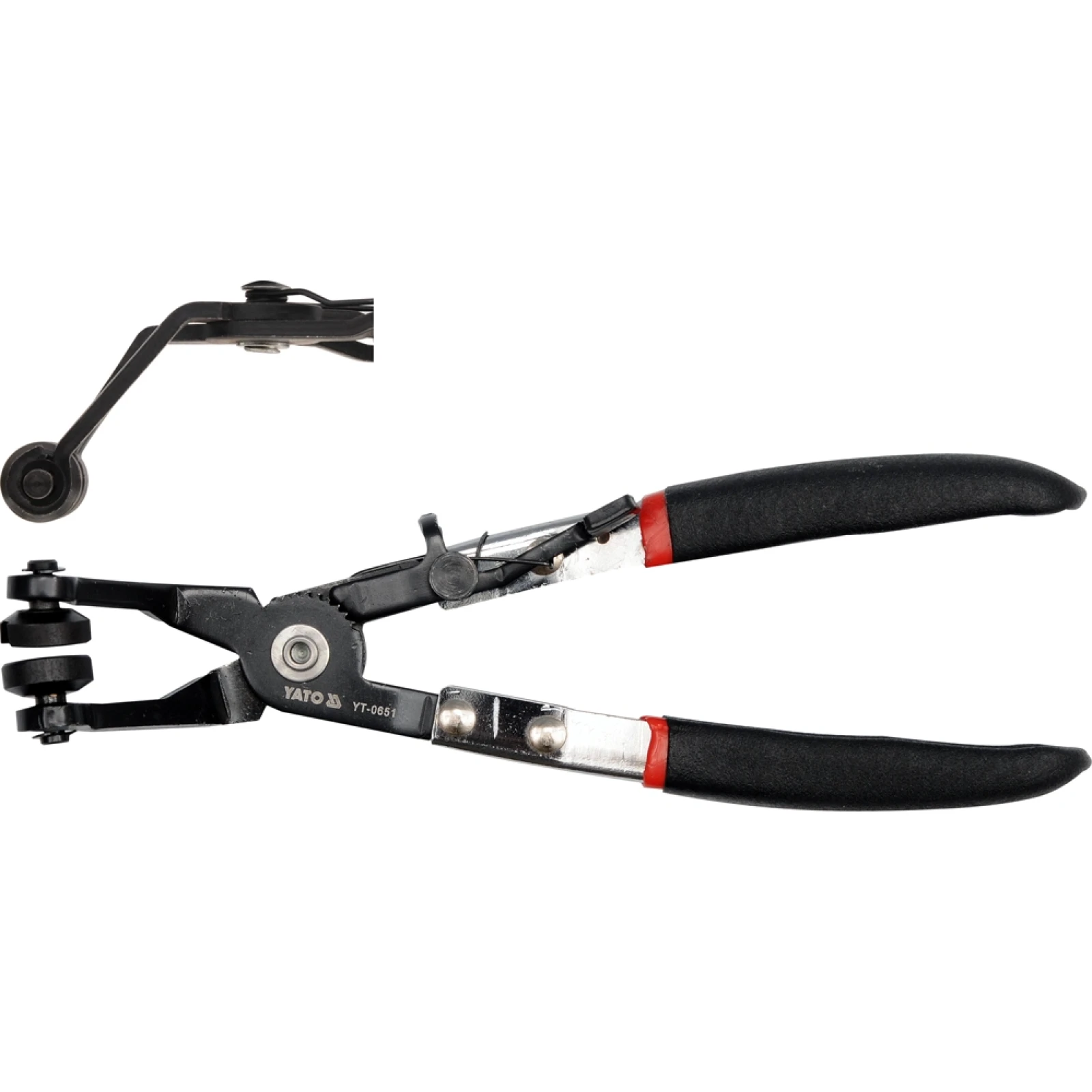 YATO YT-0651 Schlauchklemmenzange Gebogen