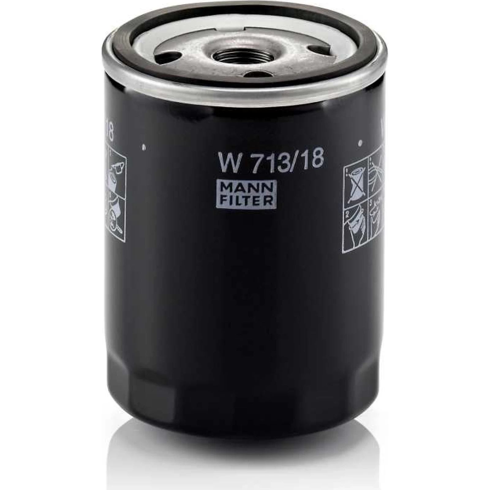 Mann & Hummel Ölfilter PKW W 713/18