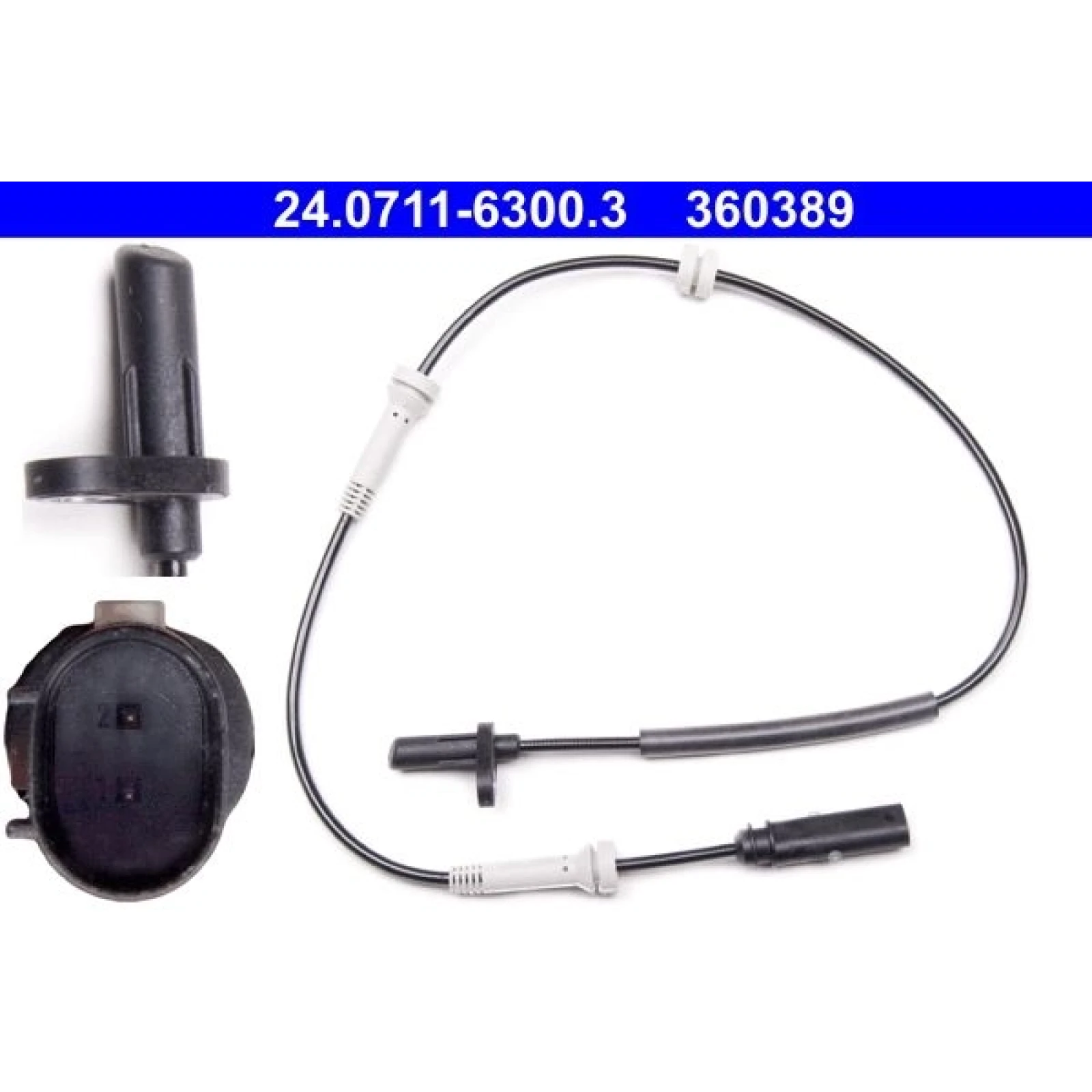 ATE ABS Sensor 24.0711-6300.3