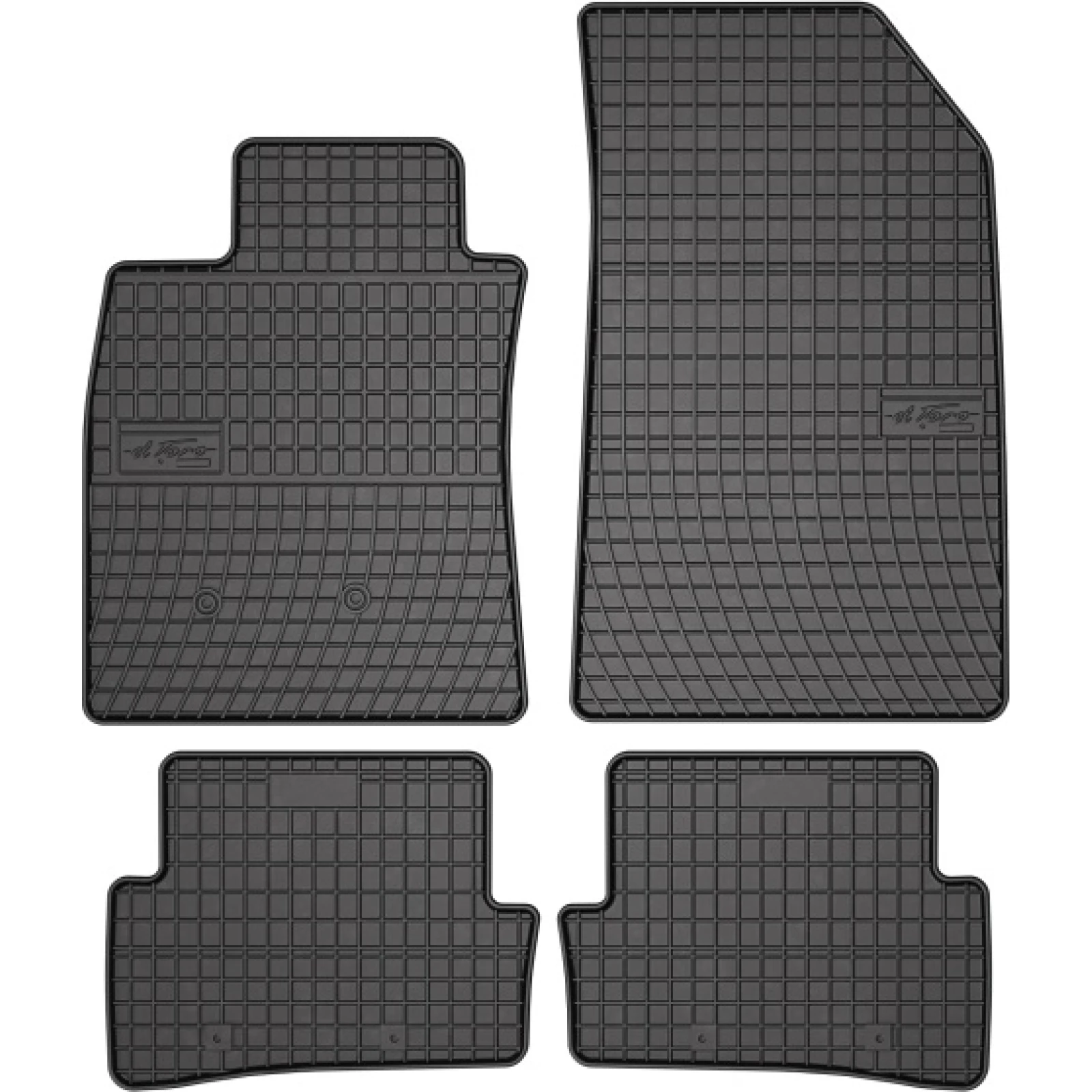 Passgenaue Kofferraummatte Gummimatten Renault Clio Iii 2005 0752