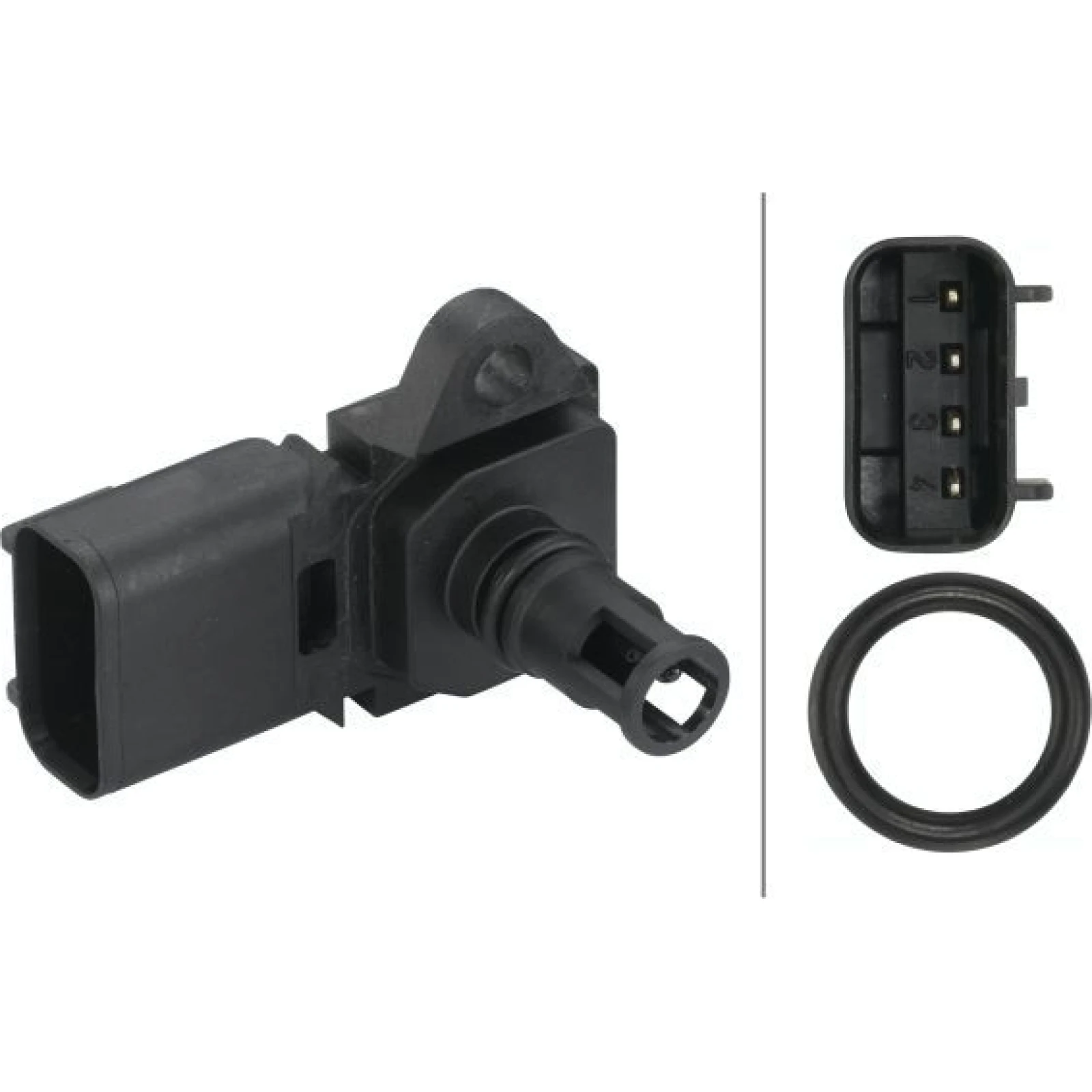 HELLA Sensor, Ladedruck 6PP 009 400-491