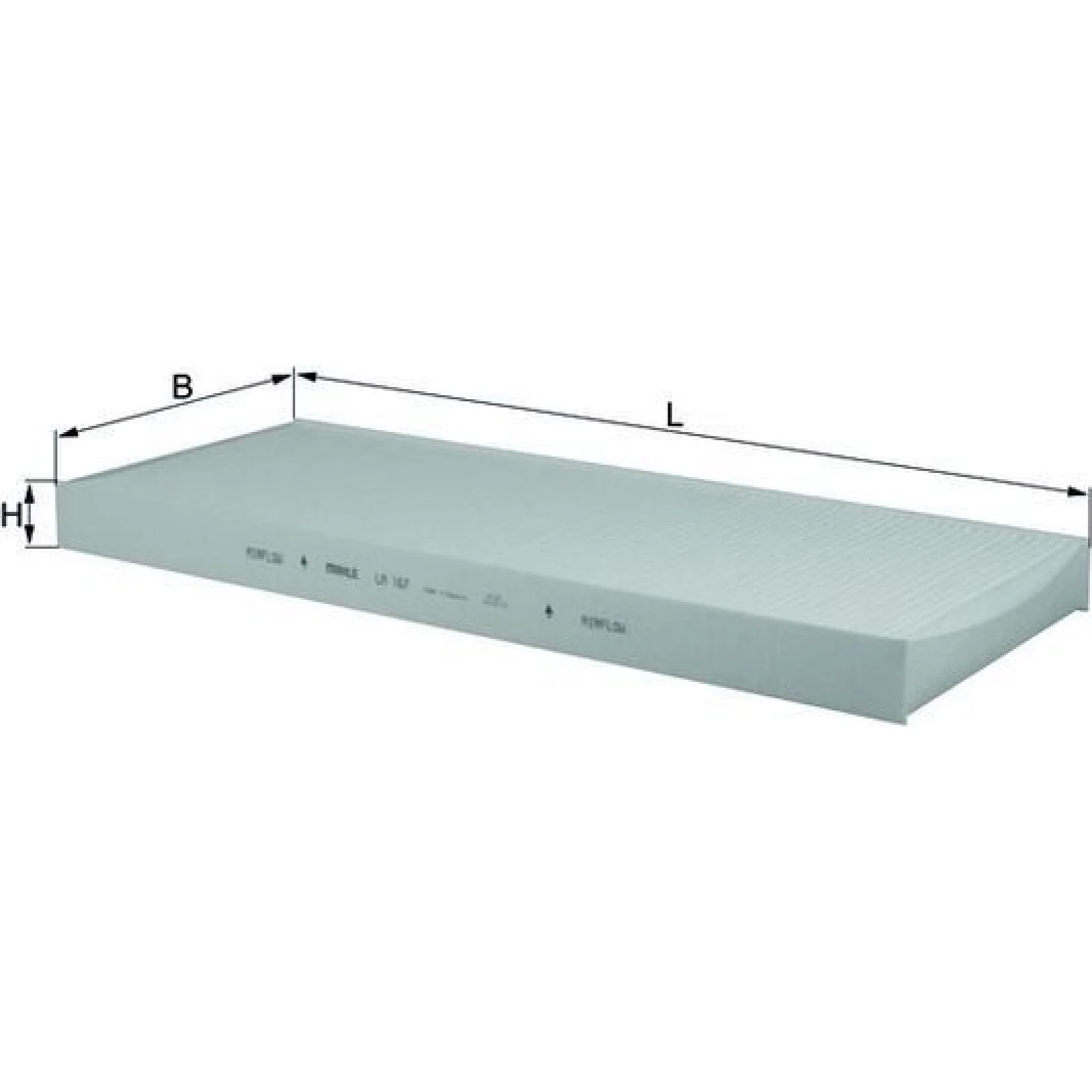 MAHLE Filter, Innenraumluft LA 167