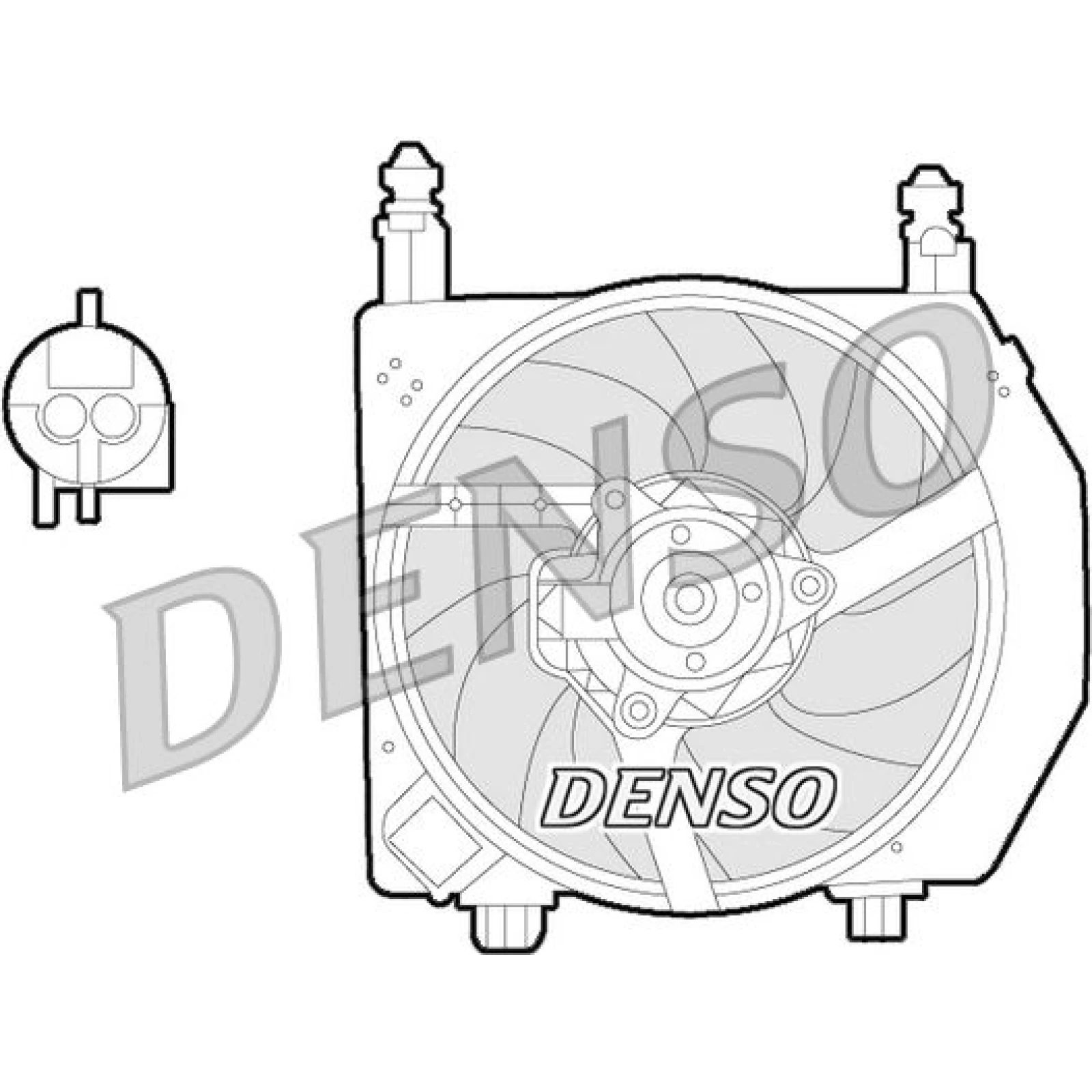 DENSO Kühlerlüfter DER37001
