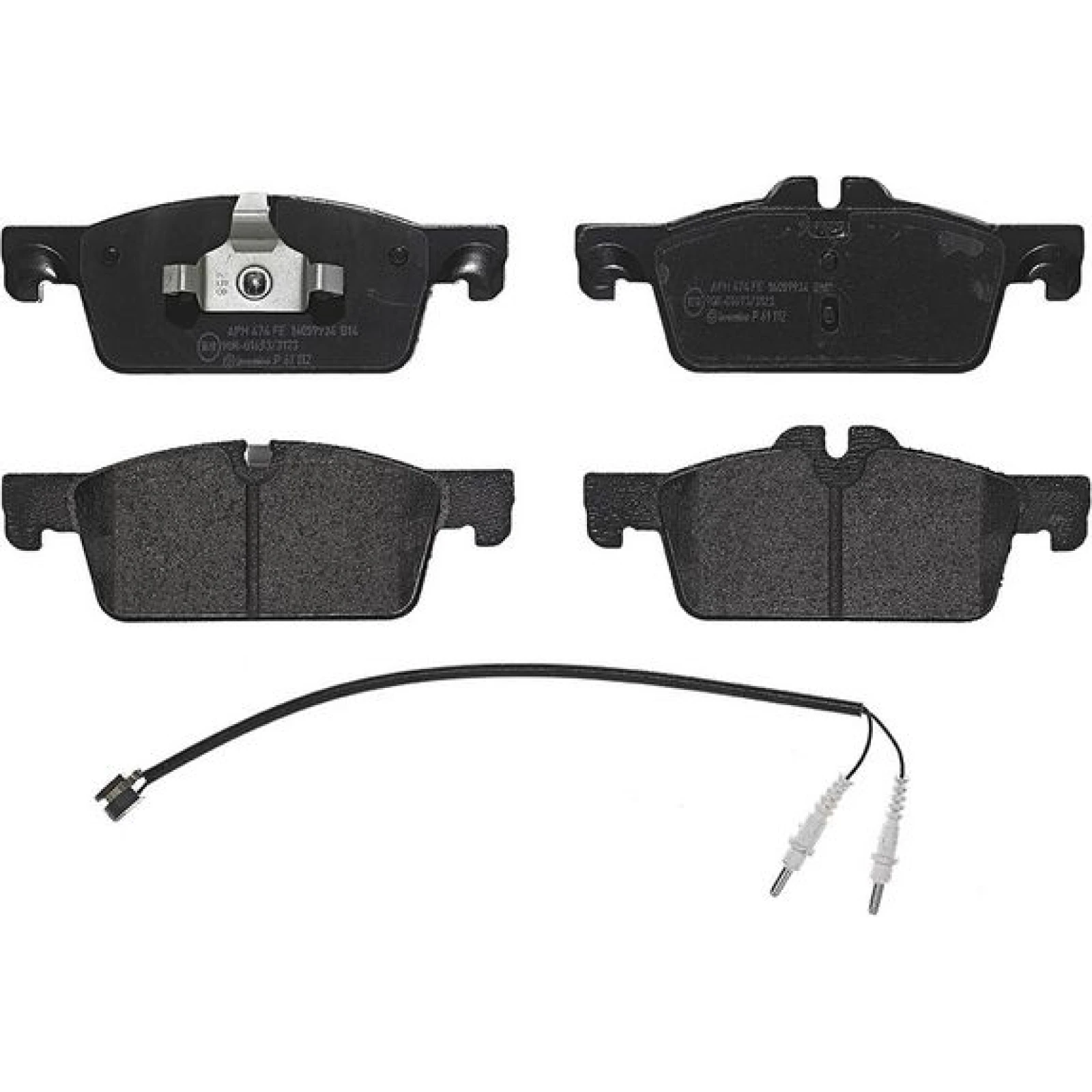 BREMBO Bremsklötze VA P 61 112