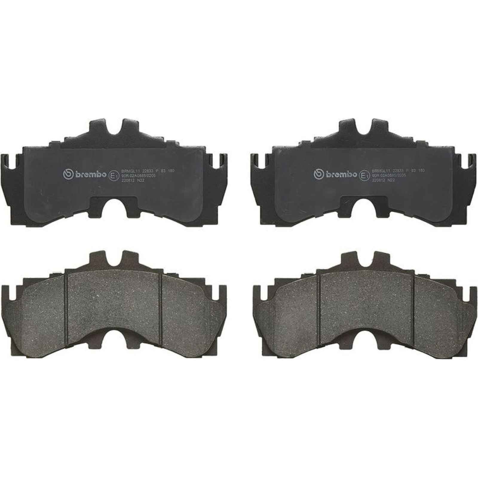BREMBO Bremsklötze VA P 83 180