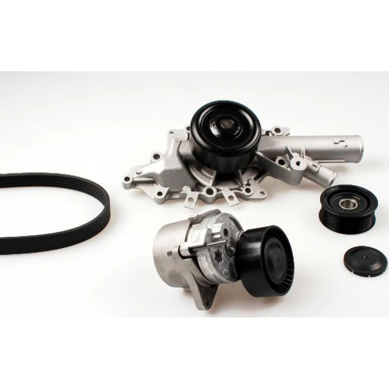 HEPU Wasserpumpe + Keilrippenriemensatz PK01350